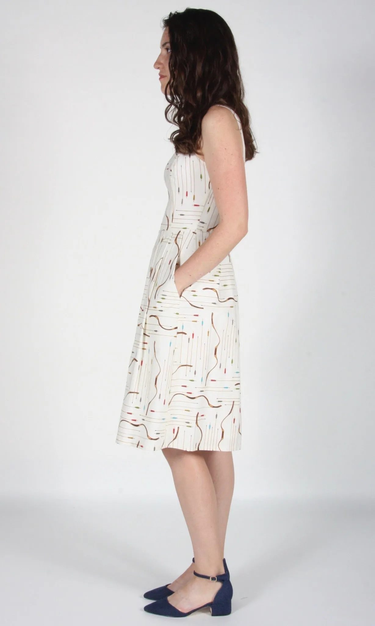 Purpletuft Dress - Ivory Archery sold by Birds of North America product image thumbnail 3