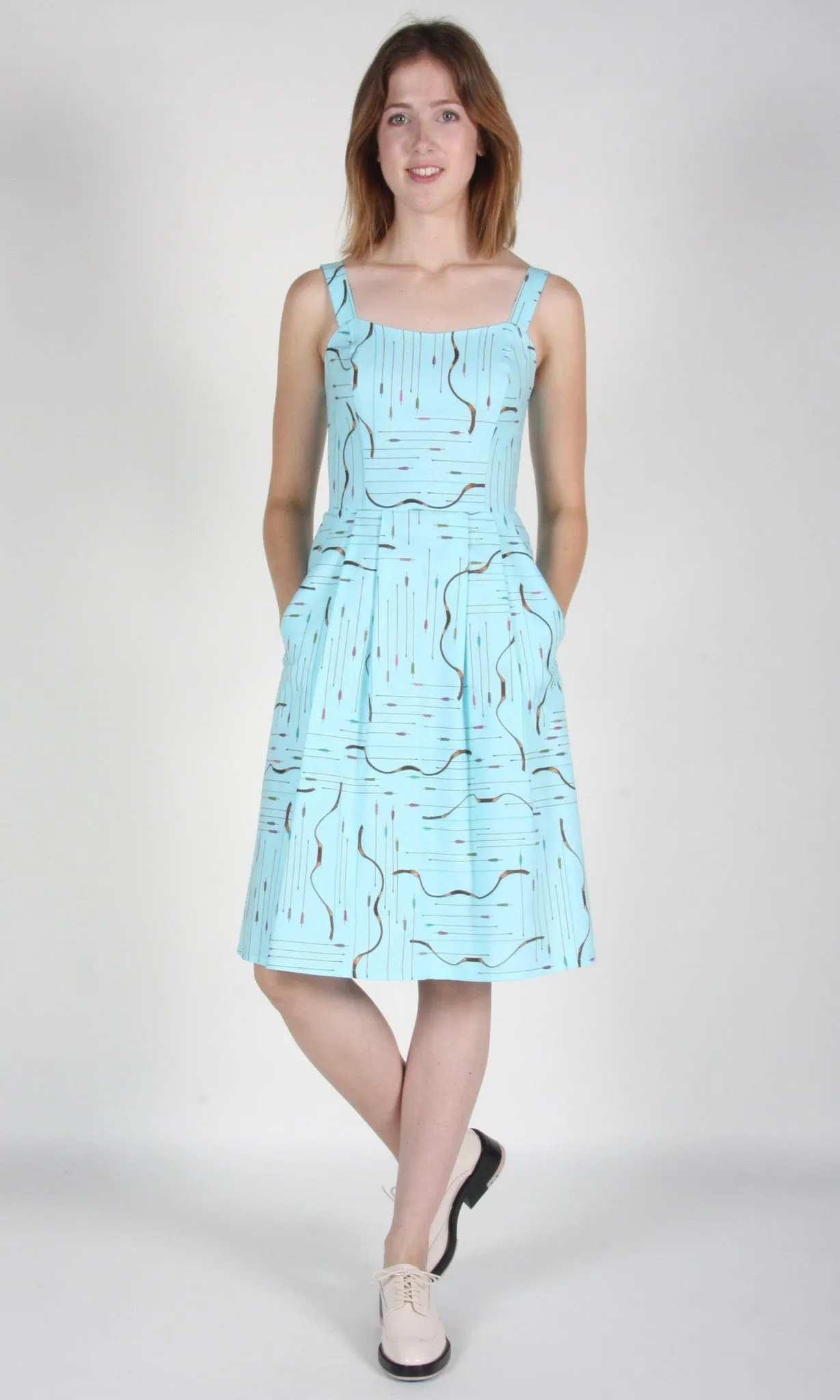 Purpletuft Dress - Blue Archery sold by Birds of North America product image thumbnail 2