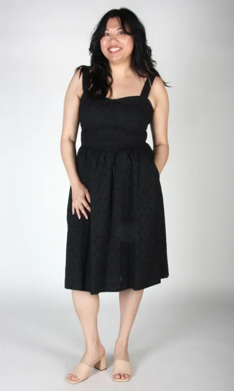 Diablotin Dress - Black sold by Birds of North America