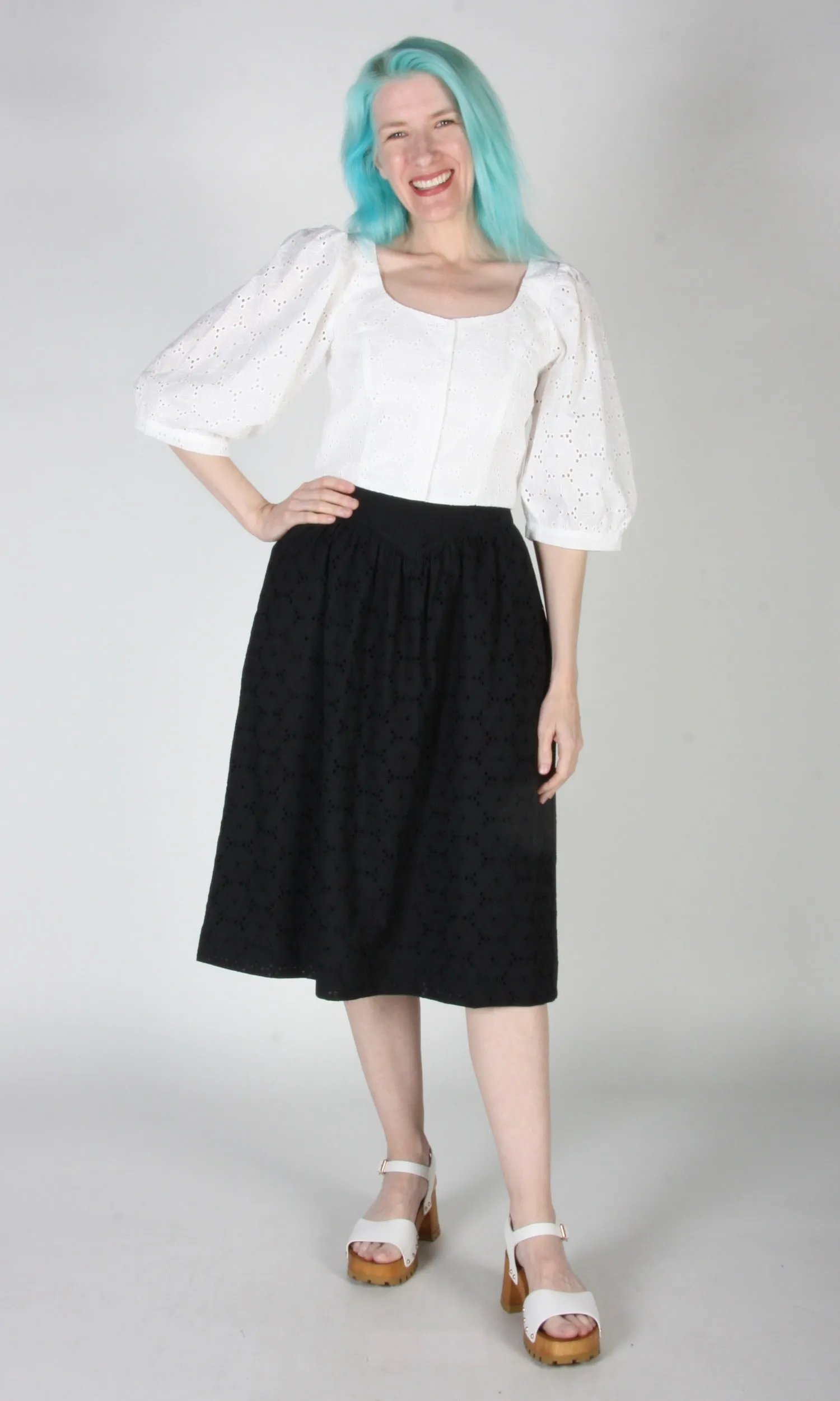 Esmerillon Top - White sold by Birds of North America
