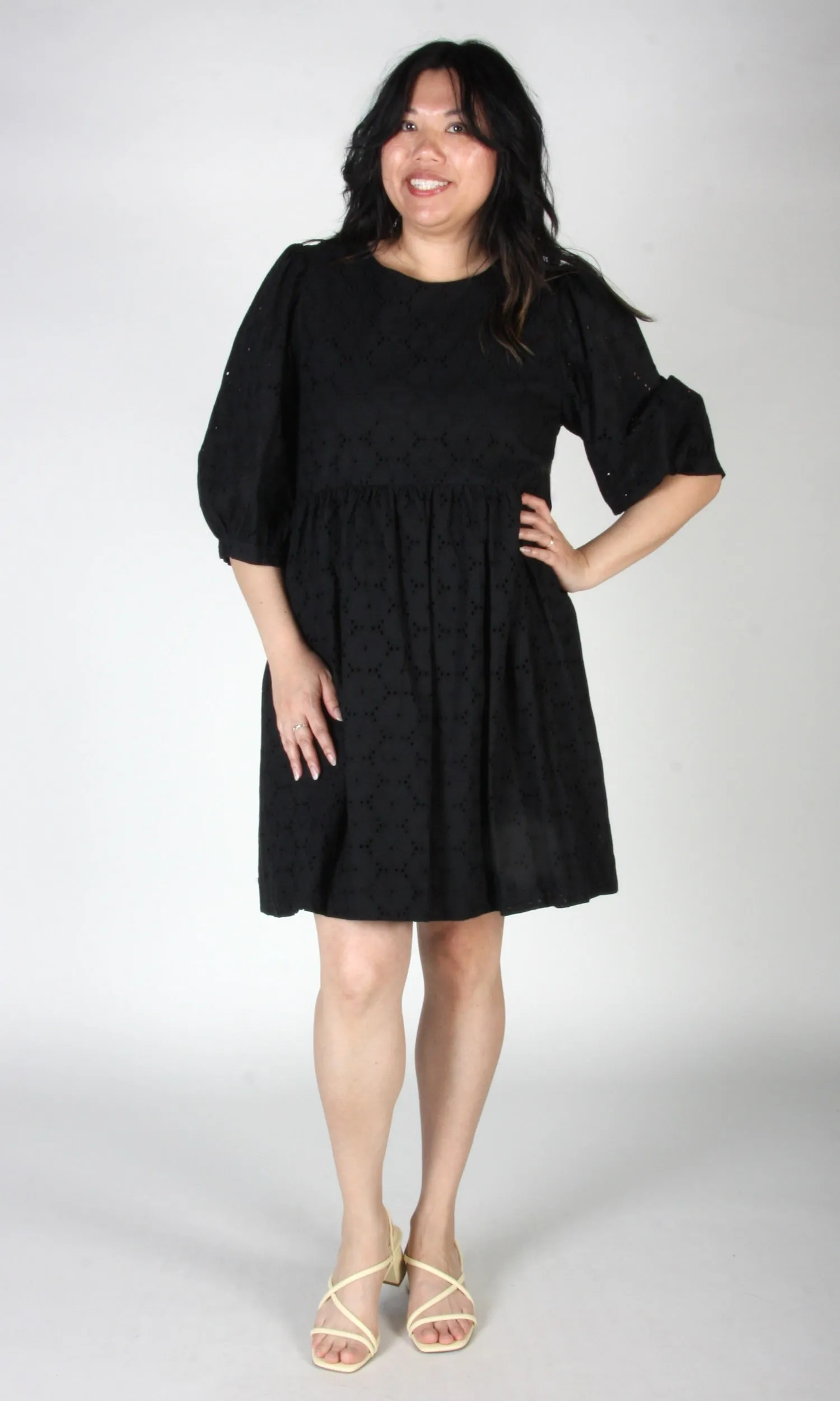 Bluebonnet Dress - Black sold by Birds of North America product image thumbnail 2