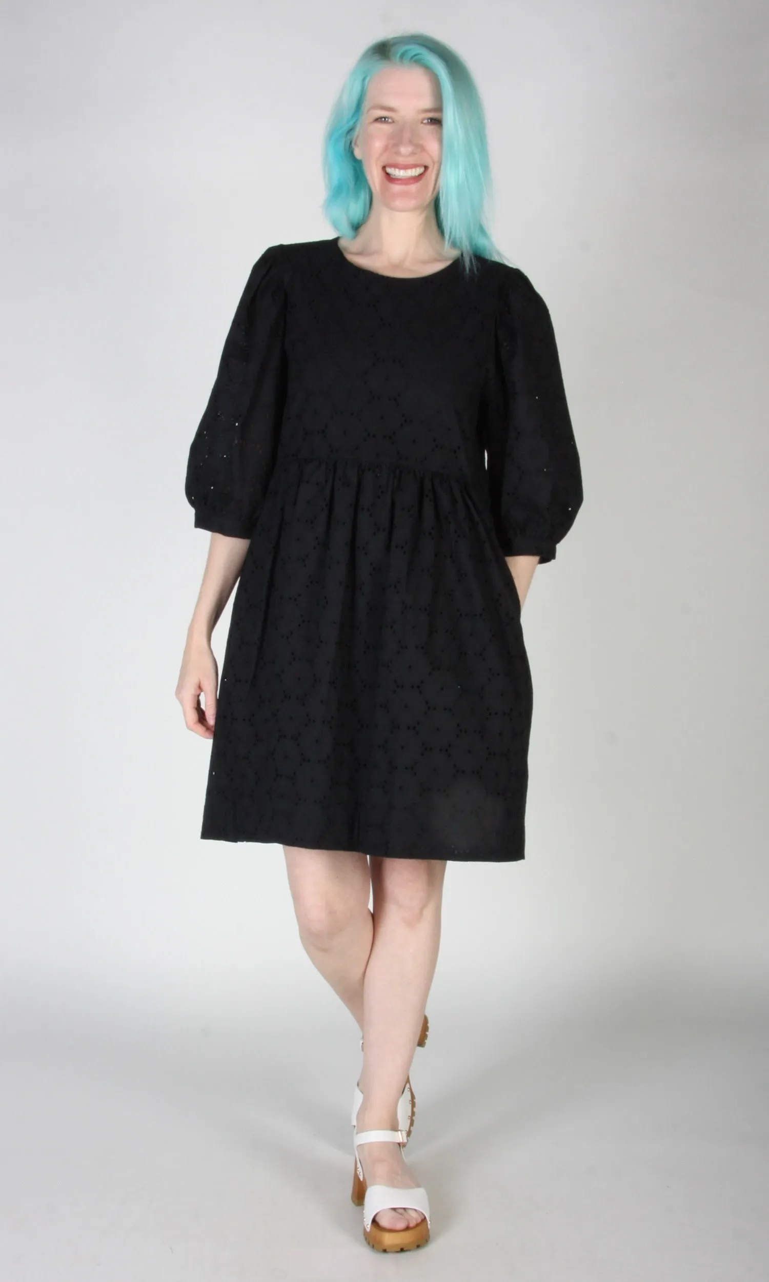 Bluebonnet Dress - Black sold by Birds of North America product image thumbnail 4