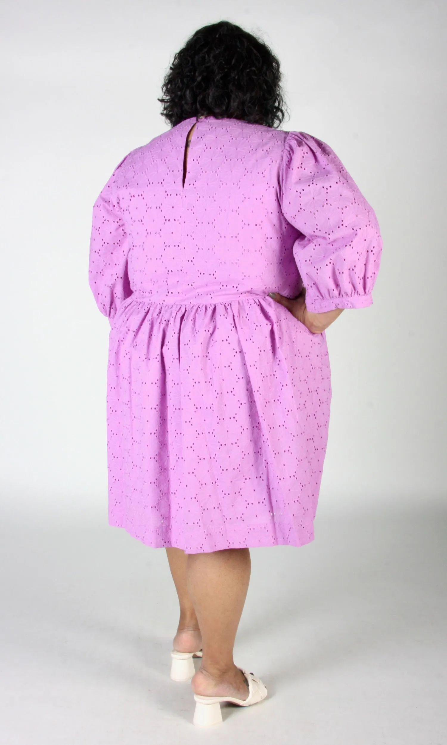 Bluebonnet Dress - Ube sold by Birds of North America product image thumbnail 4