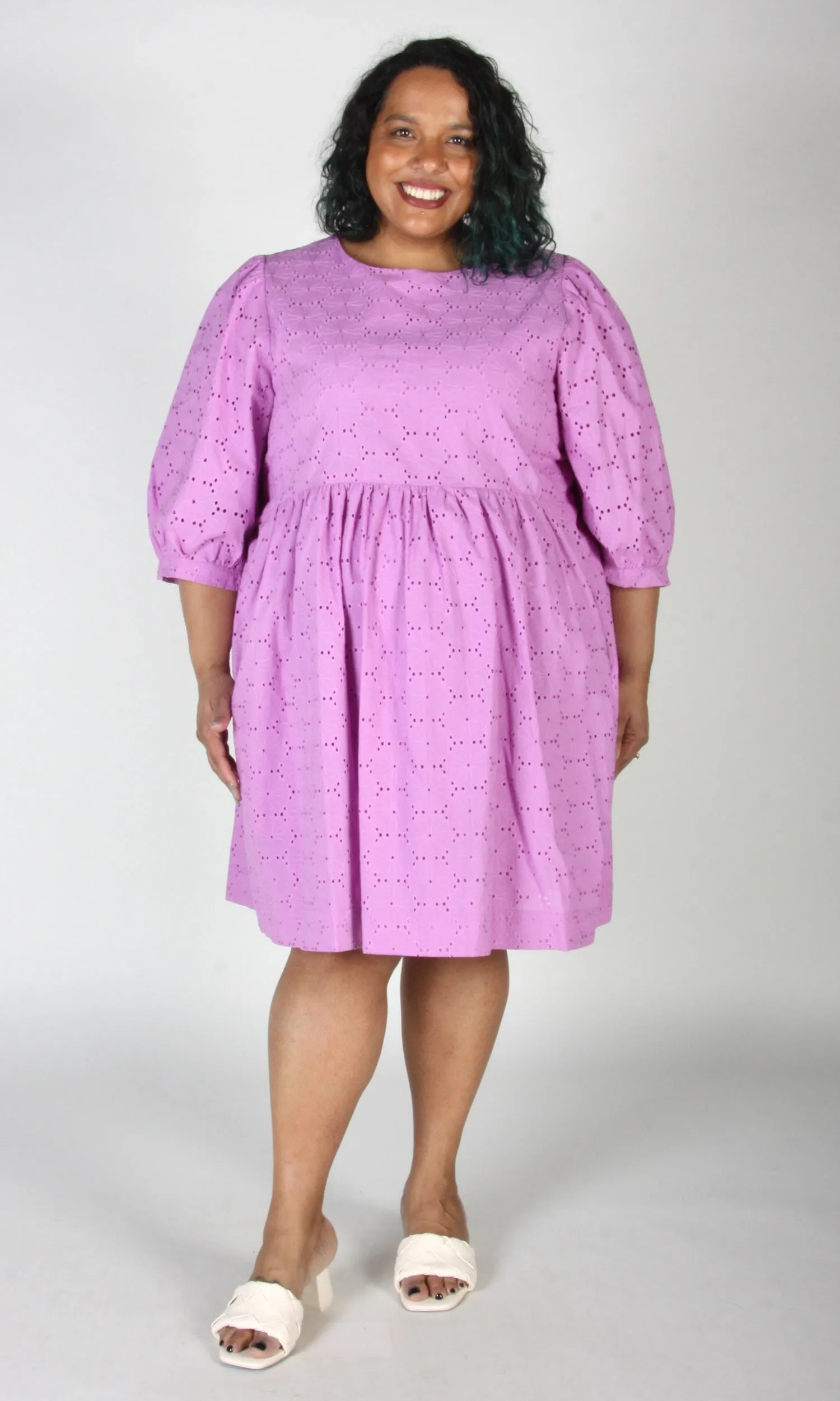 Bluebonnet Dress - Ube sold by Birds of North America product image thumbnail 2