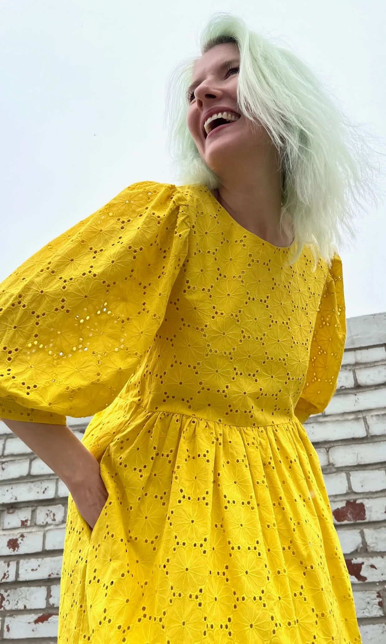 Bluebonnet Dress - Yuzu sold by Birds of North America