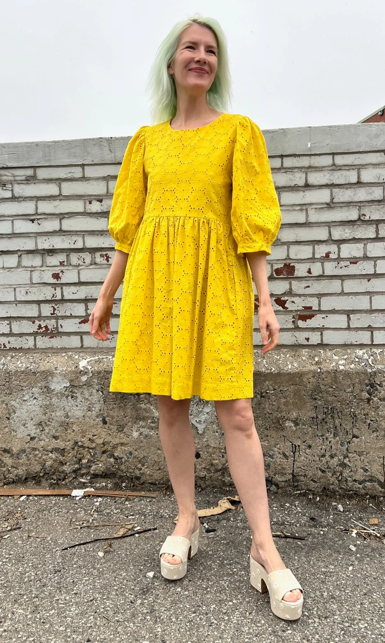 Bluebonnet Dress - Yuzu sold by Birds of North America product image thumbnail 5