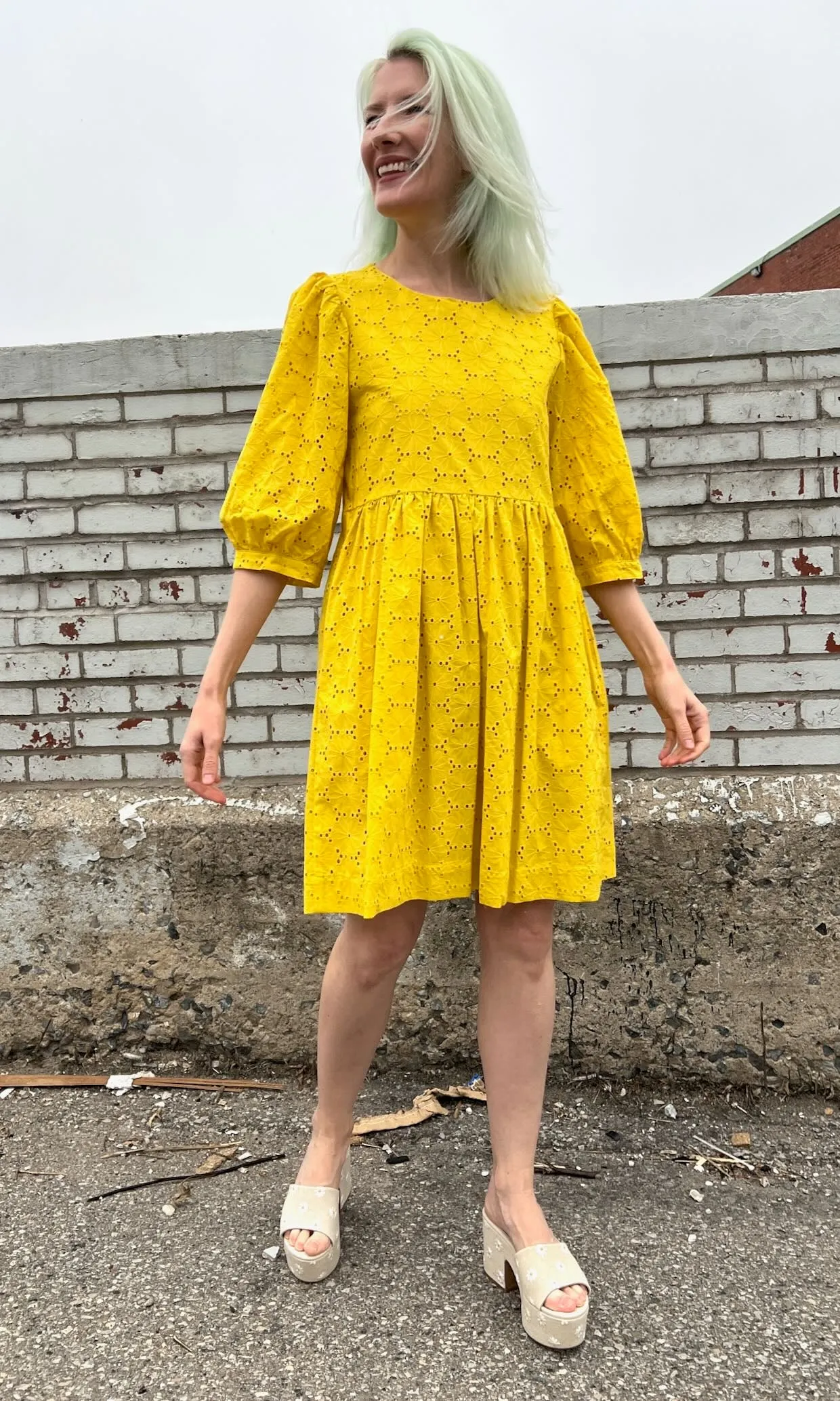 Bluebonnet Dress - Yuzu sold by Birds of North America product image thumbnail 3