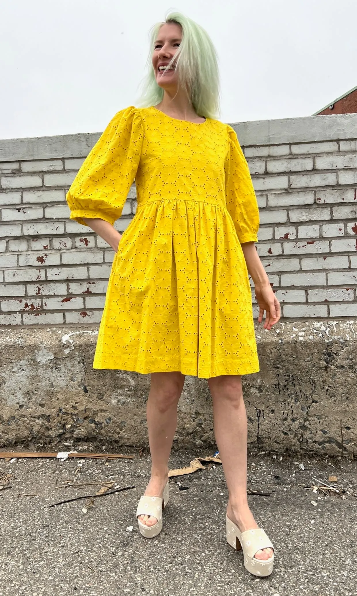 Bluebonnet Dress - Yuzu sold by Birds of North America product image thumbnail 4