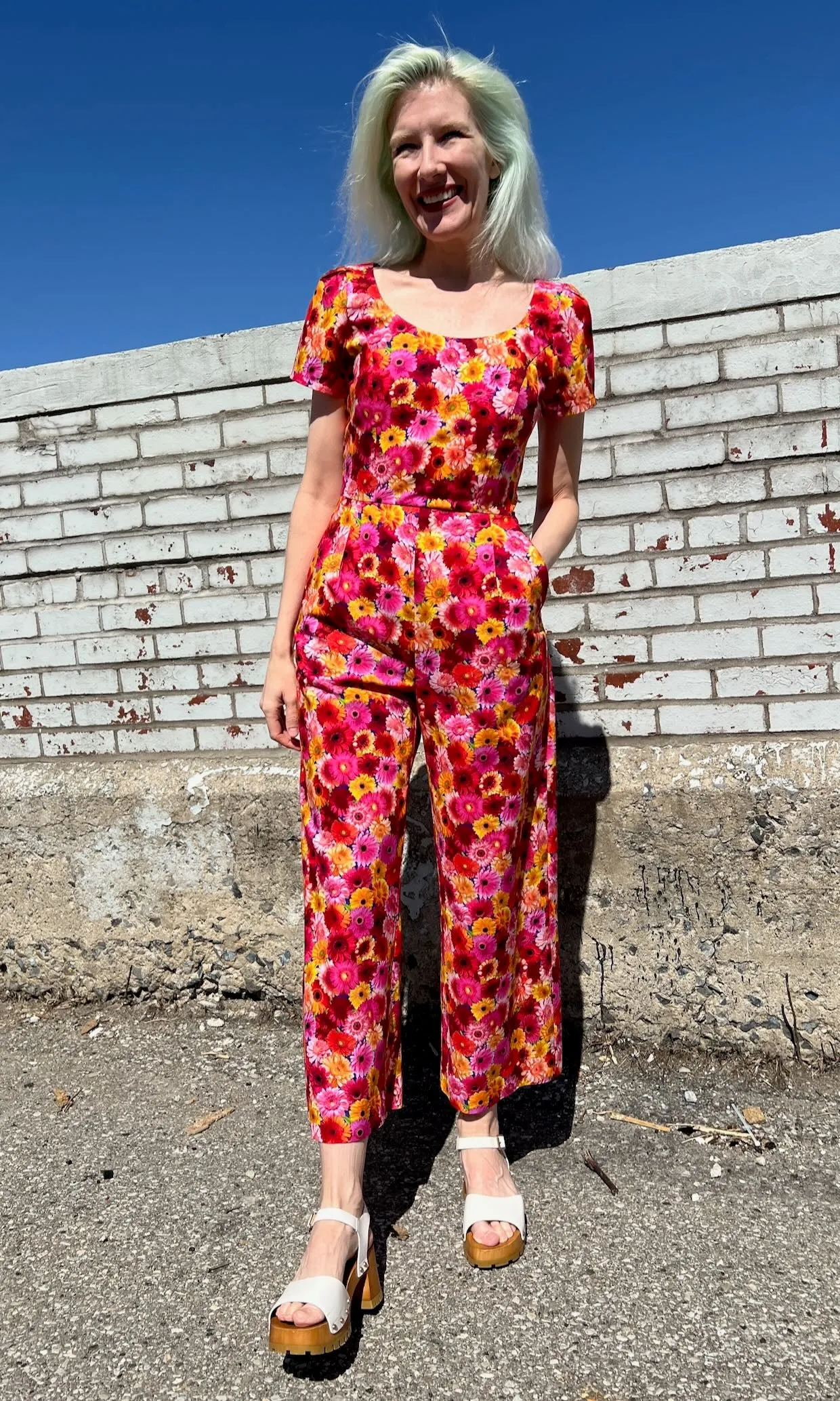 Whinchat Jumpsuit - Petal Party sold by Birds of North America product image thumbnail 2