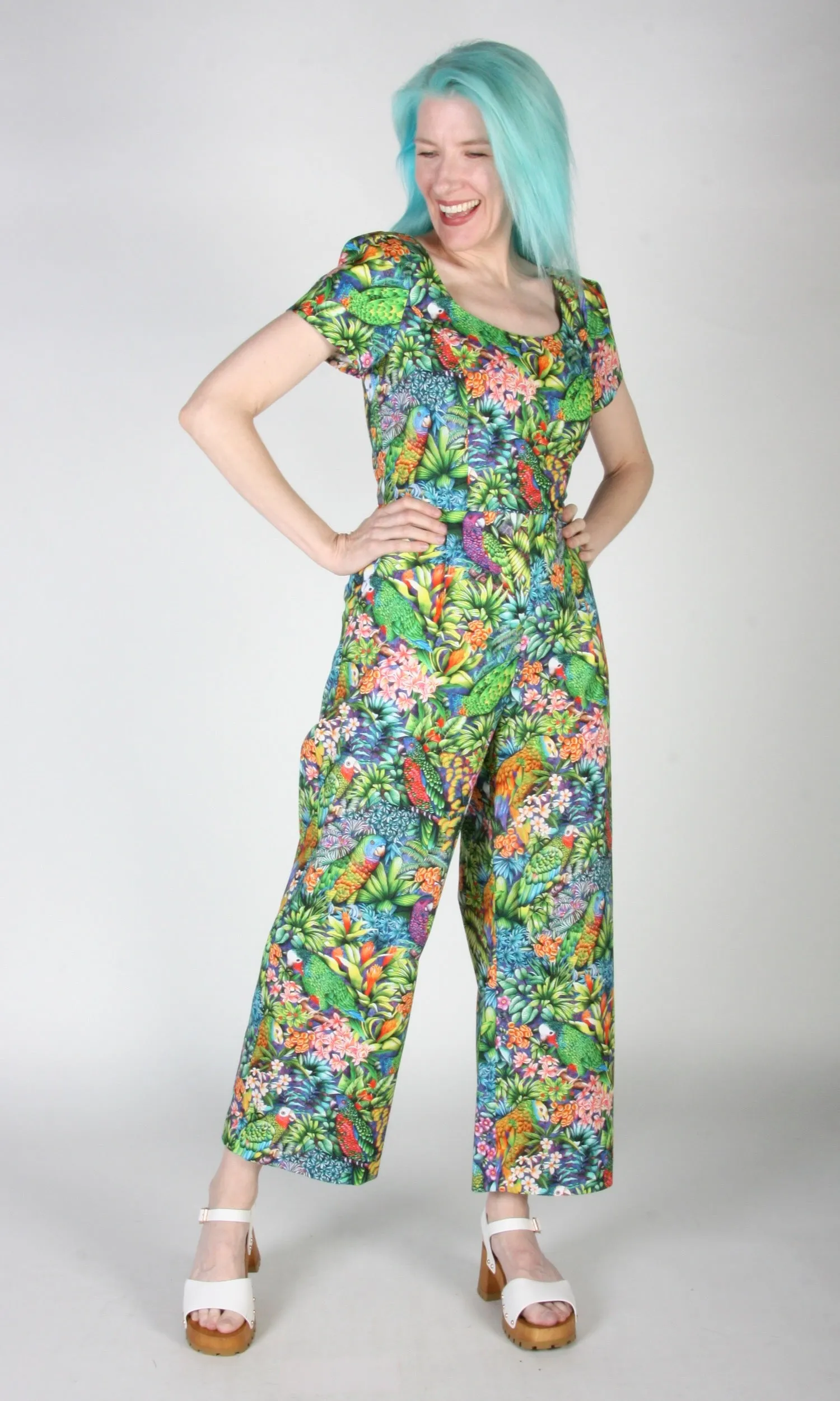 Whinchat Jumpsuit - Parrot Jungle sold by Birds of North America product image thumbnail 5