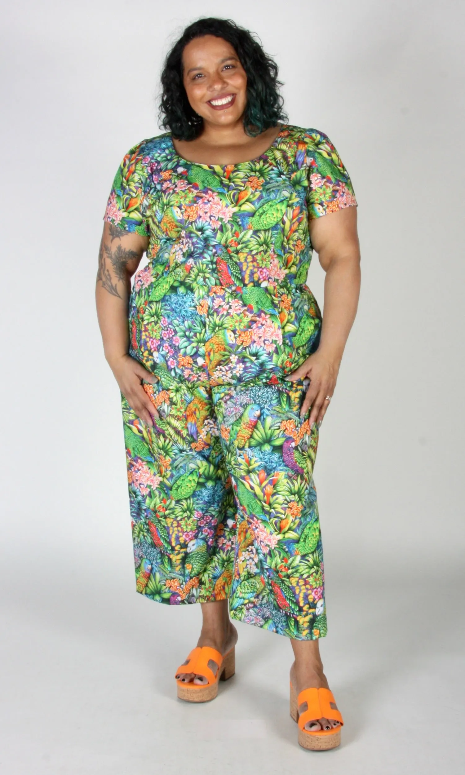 Whinchat Jumpsuit - Parrot Jungle sold by Birds of North America product image thumbnail 3