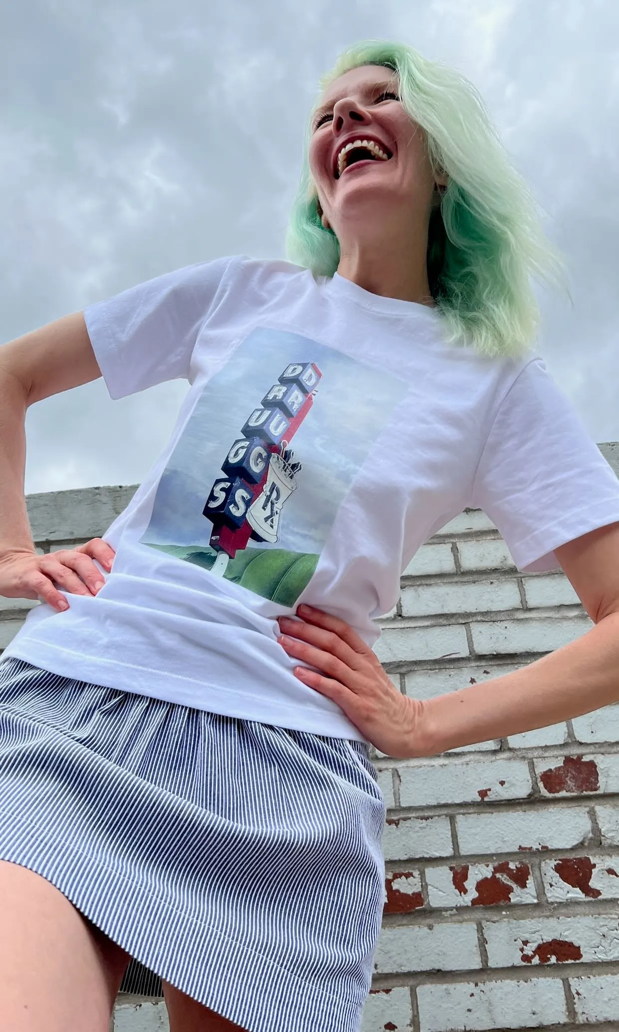 'Langford Pharmacy' Tee sold by Birds of North America product image thumbnail 5