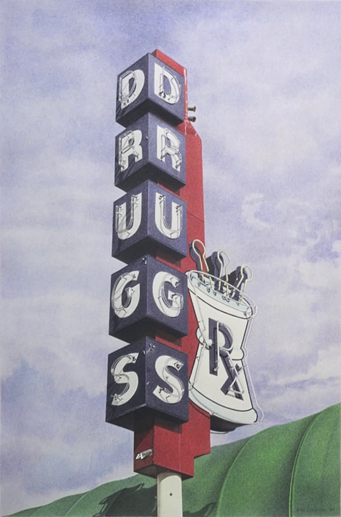 'Langford Pharmacy' Tee sold by Birds of North America product image thumbnail 3