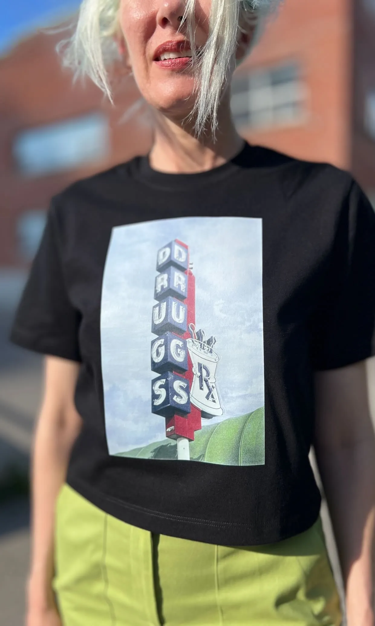 'Langford Pharmacy' Tee sold by Birds of North America product image thumbnail 2