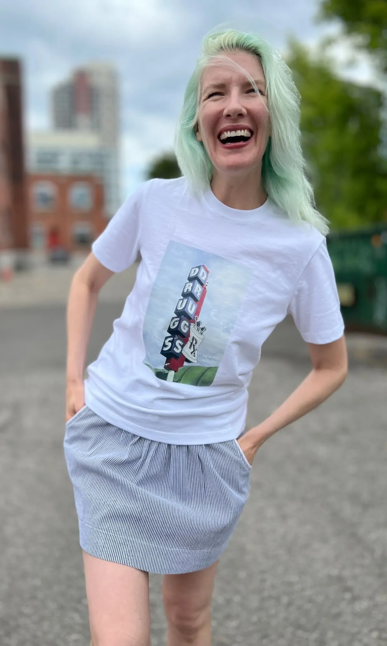 'Langford Pharmacy' Tee sold by Birds of North America