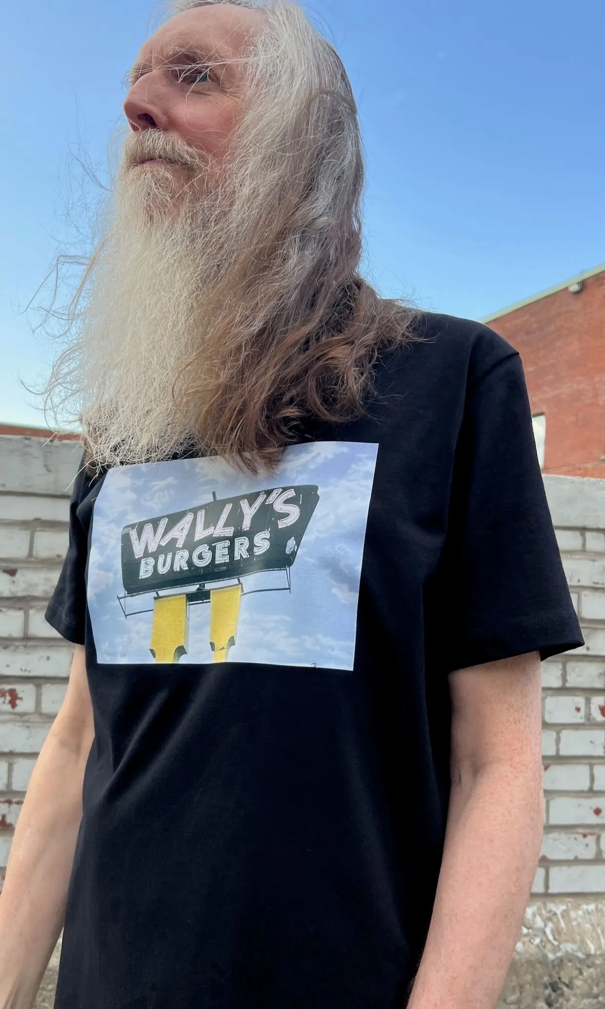 'Wally's Burgers' Tee sold by Birds of North America product image thumbnail 3