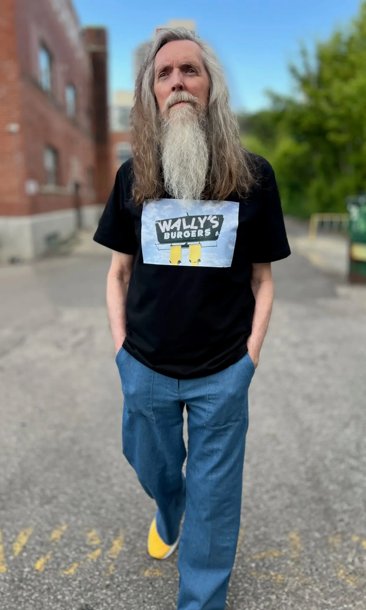 'Wally's Burgers' Tee sold by Birds of North America product image thumbnail 4