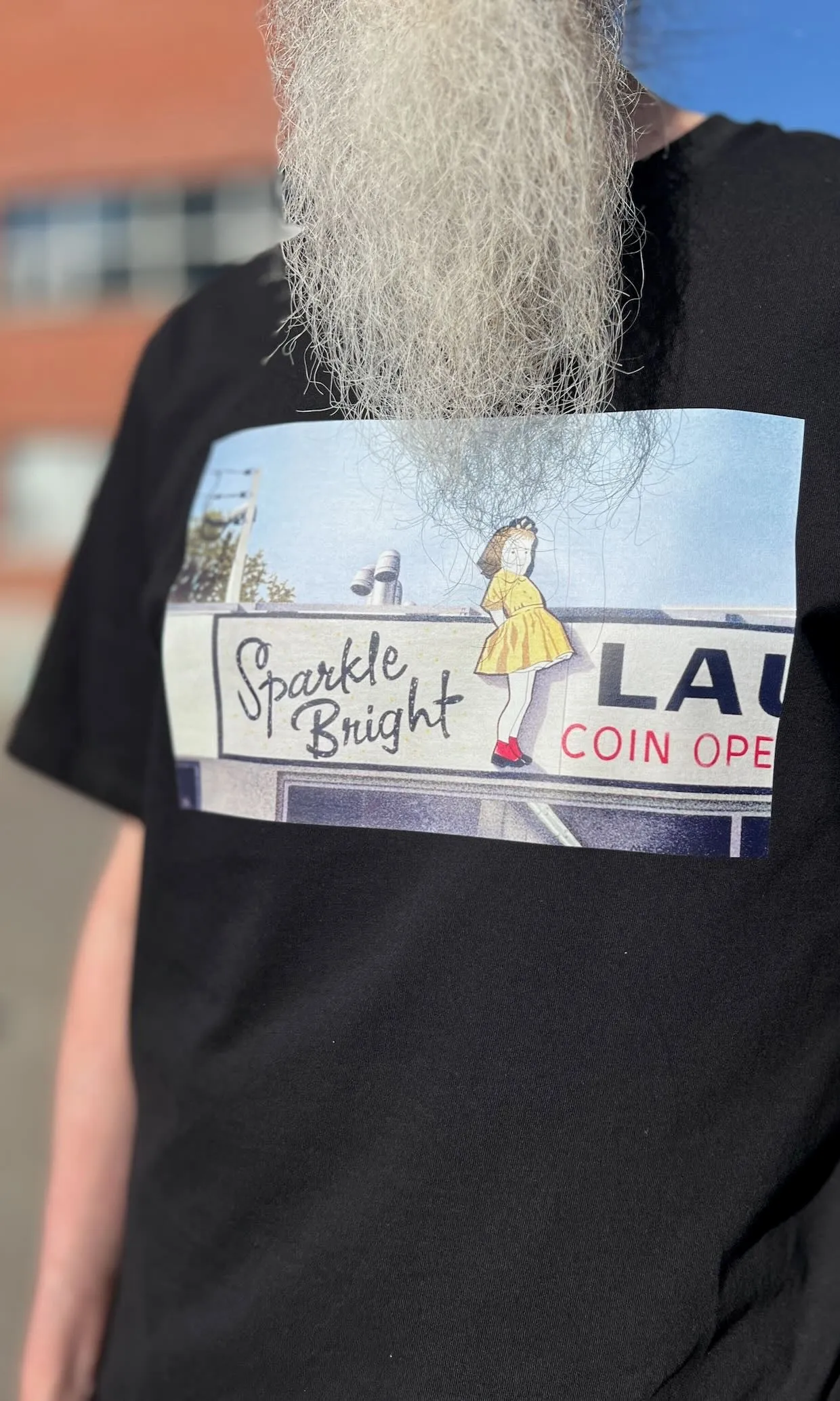 'Sparkle Bright Launderette' Tee sold by Birds of North America product image thumbnail 4