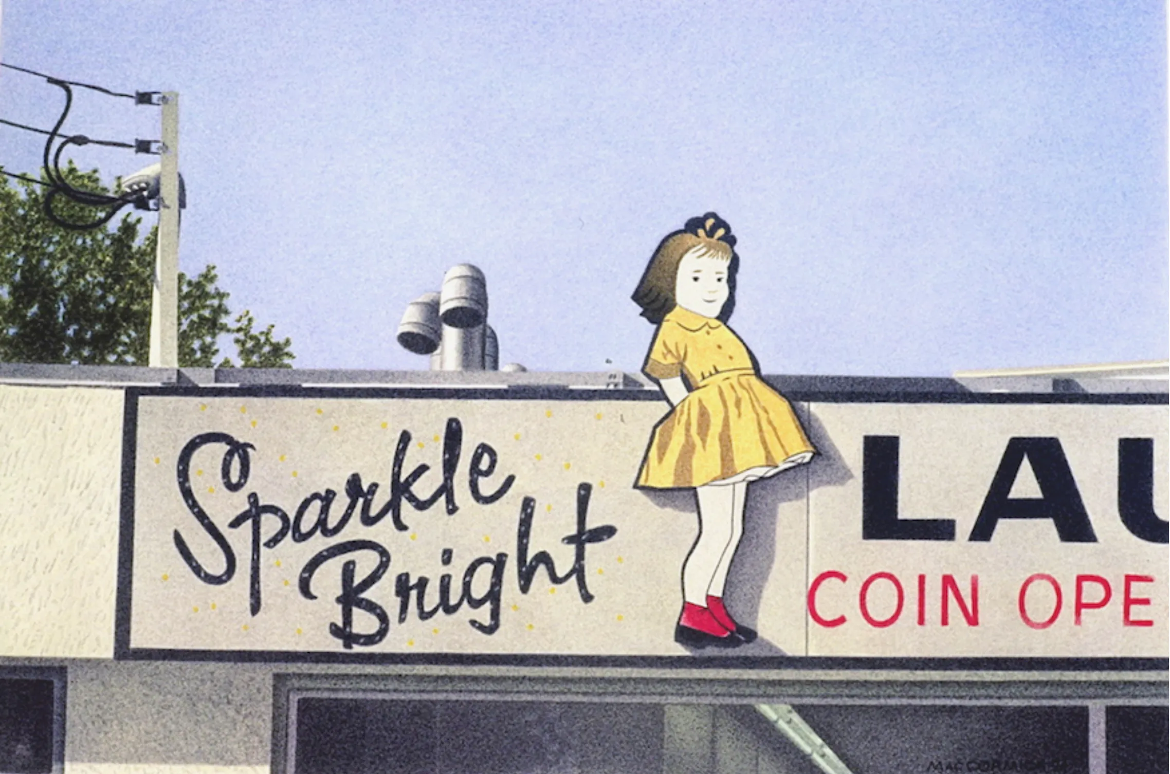 'Sparkle Bright Launderette' Tee sold by Birds of North America product image thumbnail 3