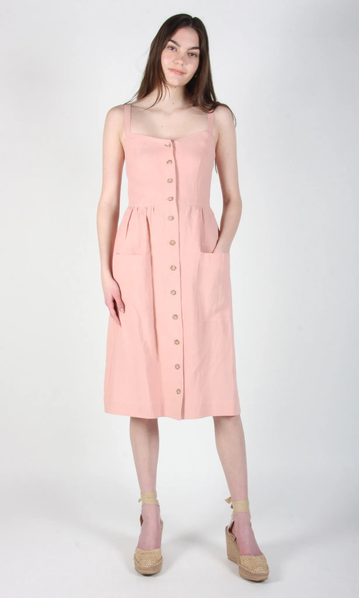 Thistlebird Dress - Peach sold by Birds of North America product image thumbnail 5