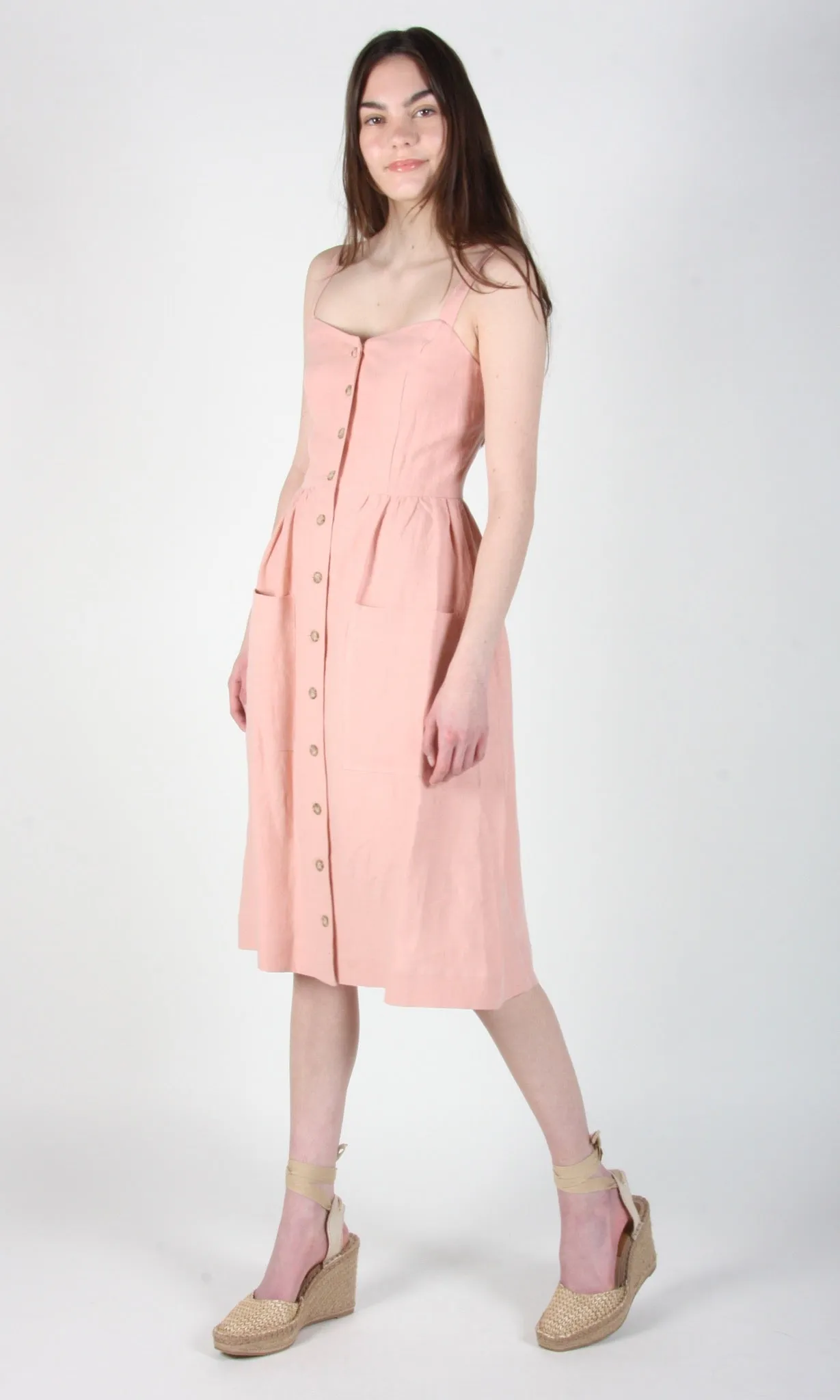 Thistlebird Dress - Peach sold by Birds of North America product image thumbnail 4