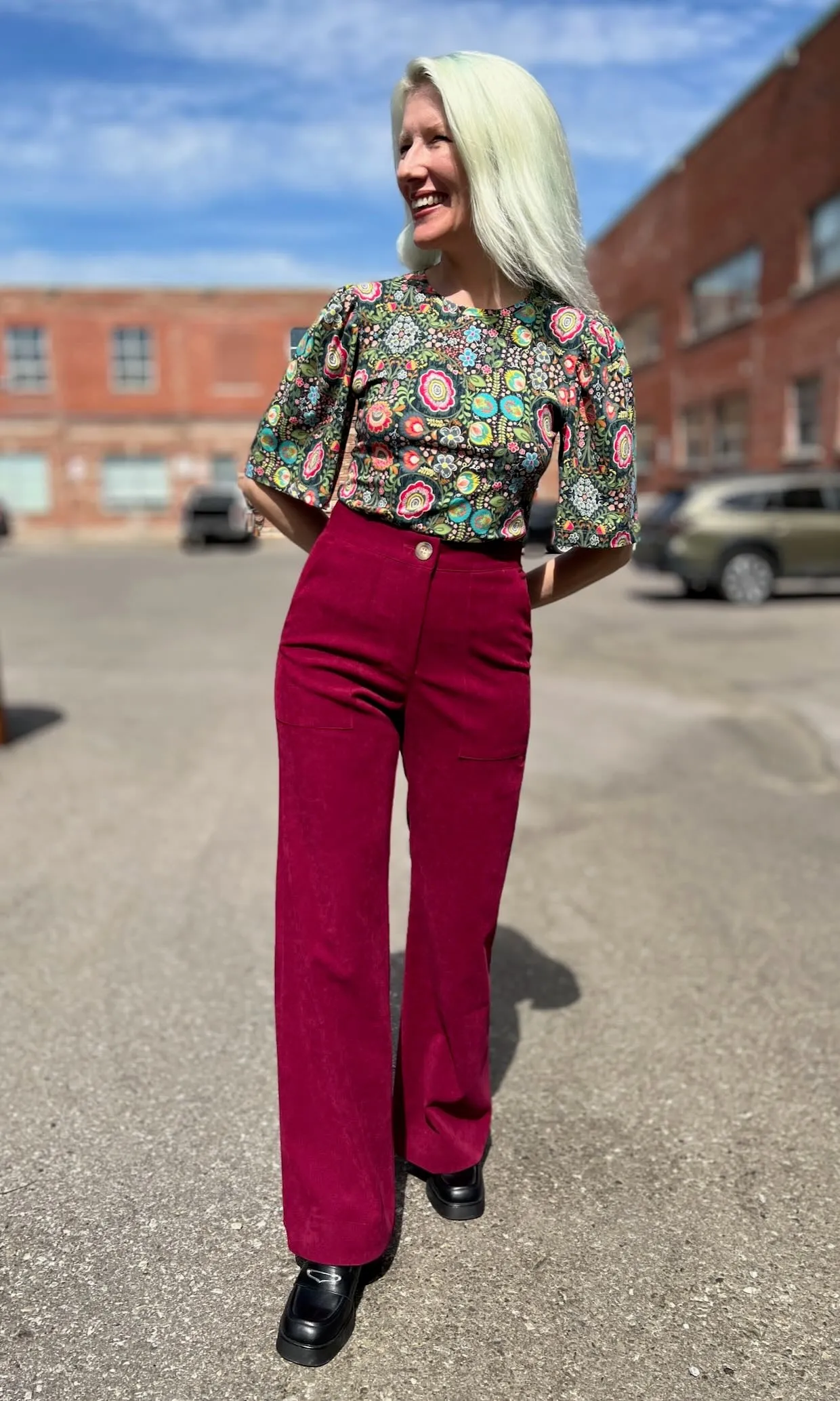 Bloodfool Pant - Mulberry sold by Birds of North America product image thumbnail 3