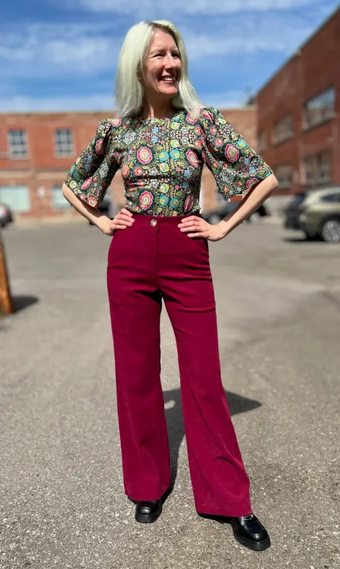 Bloodfool Pant - Mulberry sold by Birds of North America