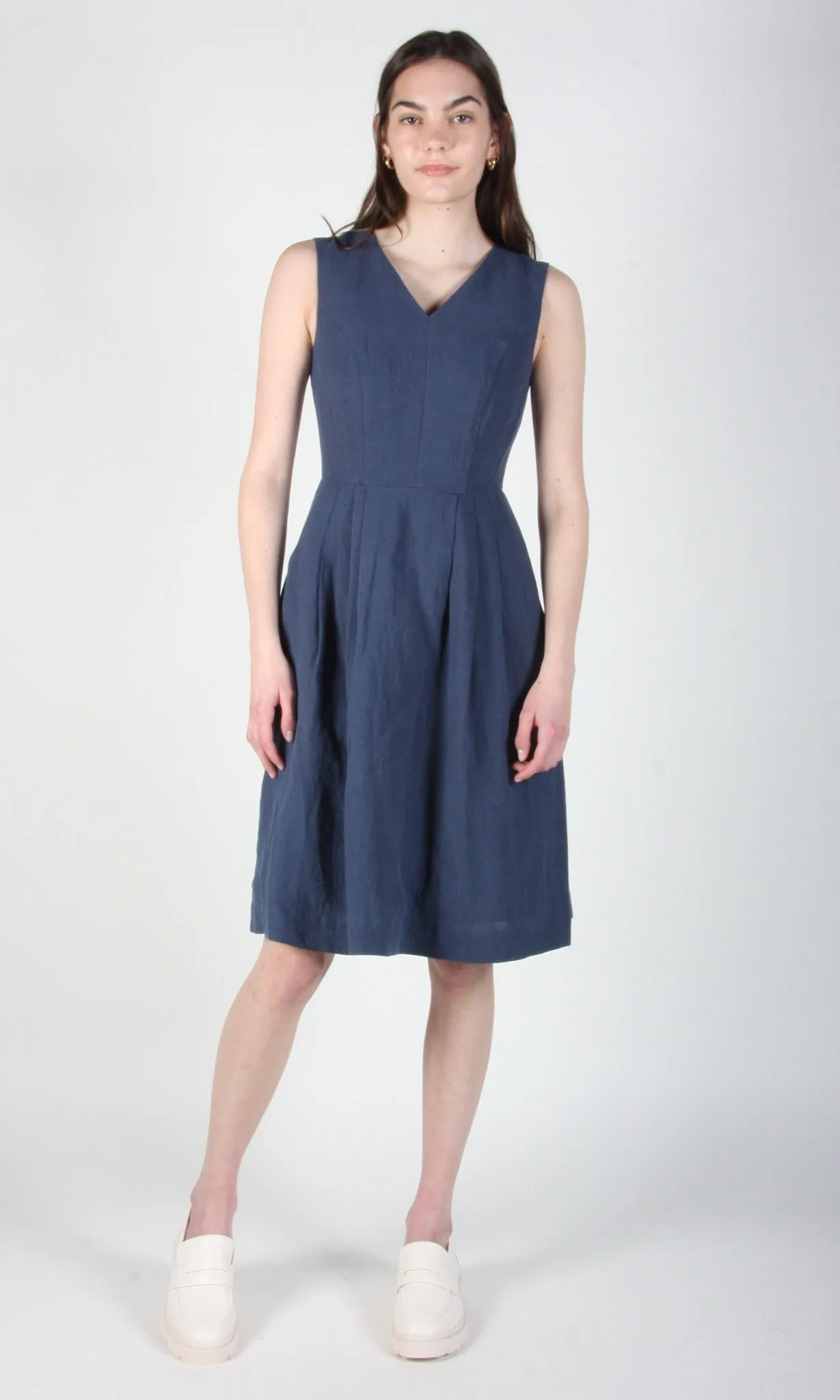 Tammie Norrie Dress - Indigo sold by Birds of North America product image thumbnail 4