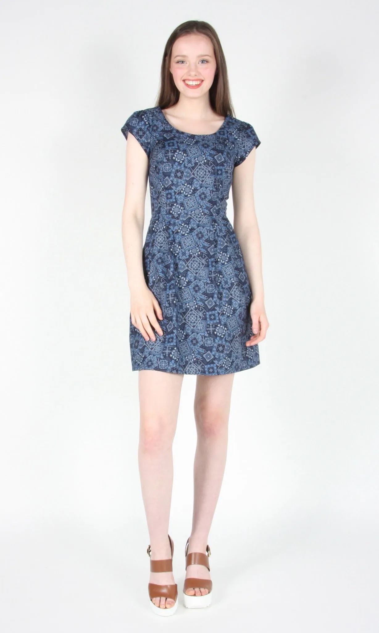 RN1026 - 4 - Waterthrush Dress - Blue Bandana sold by Birds of North America product image thumbnail 3