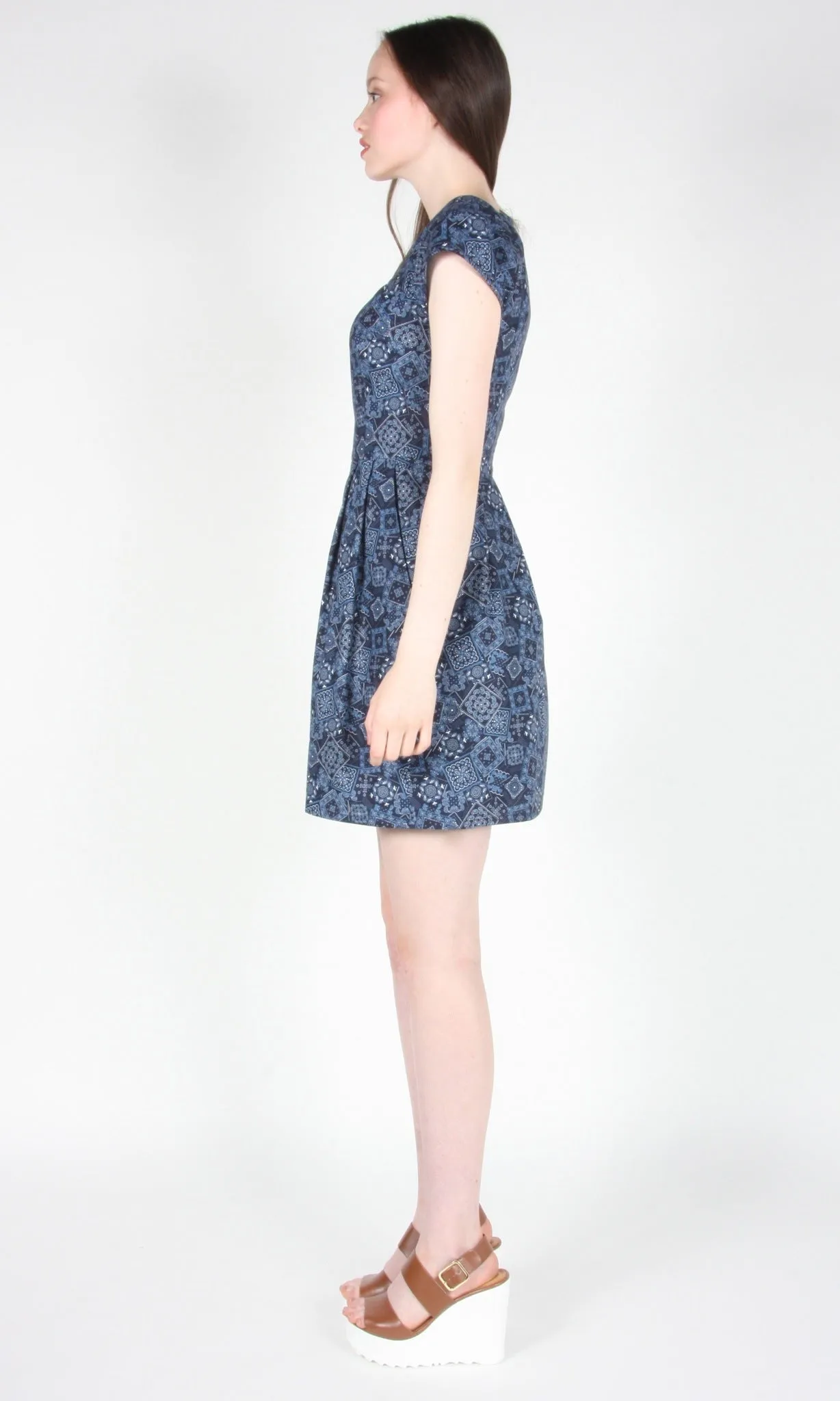 RN1026 - 4 - Waterthrush Dress - Blue Bandana sold by Birds of North America product image thumbnail 4