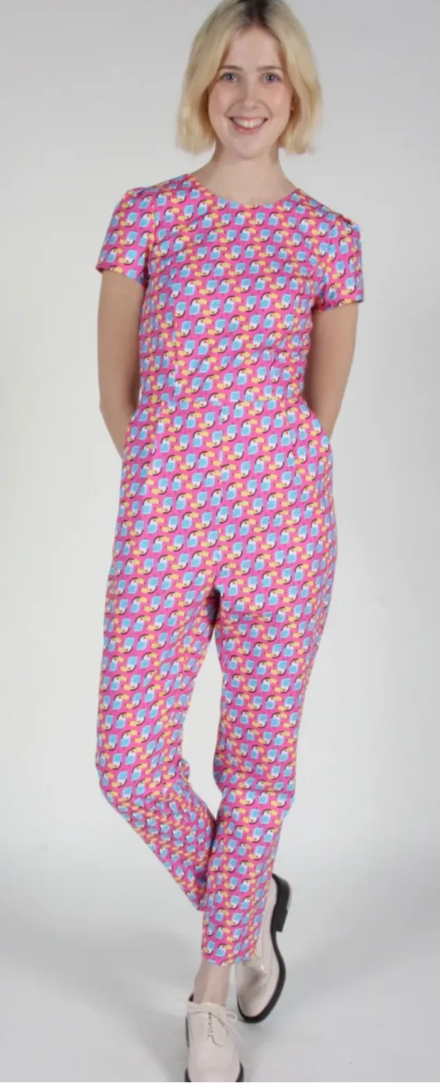 RN1000 - 4 - Gyrfalcon Jumpsuit - Toucans sold by Birds of North America product image thumbnail 3