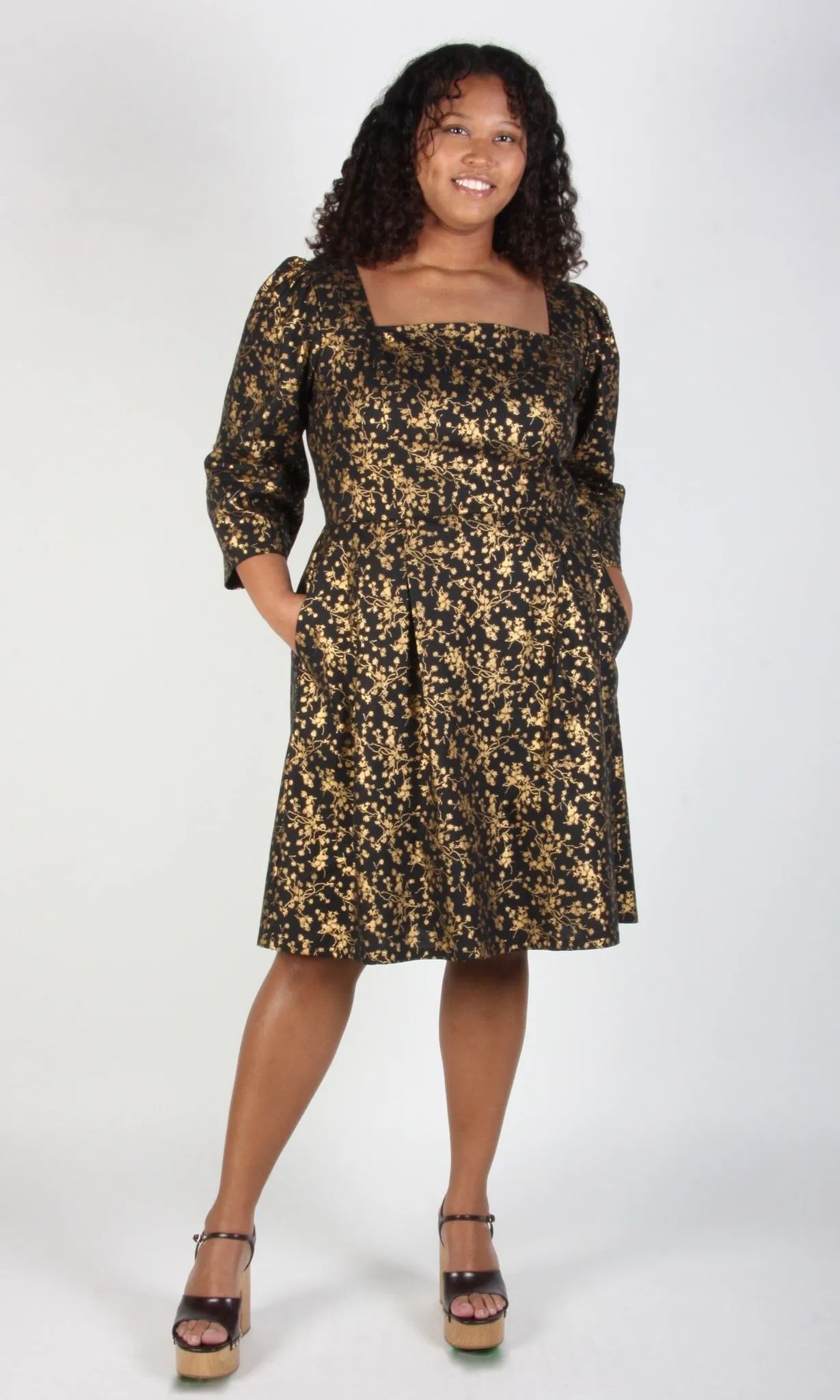 RN990- 2 - Helldiver Dress - Eternal Midnight sold by Birds of North America product image thumbnail 3