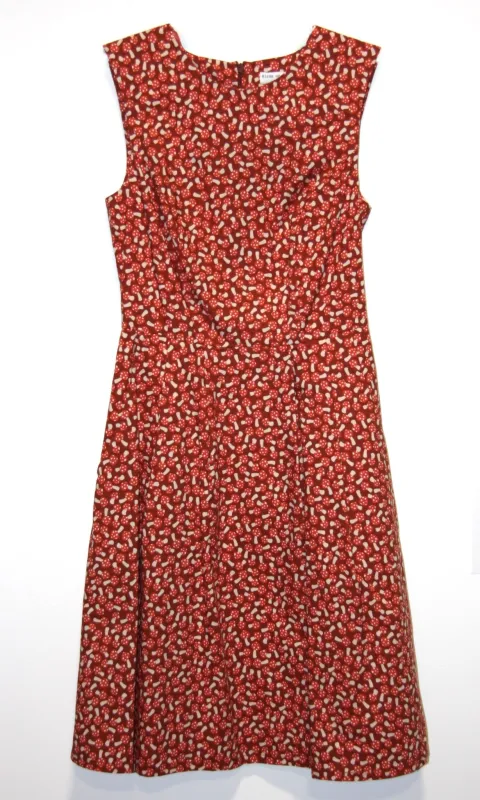 RN989- 2 - Peafowl Dress - Shrooms made by Birds of North America