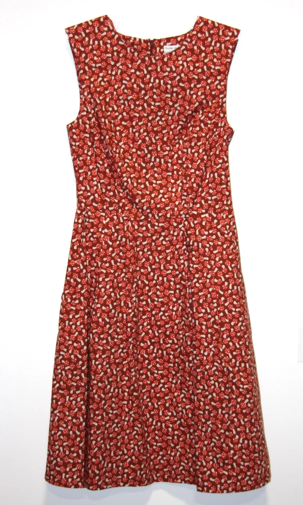 RN989- 2 - Peafowl Dress - Shrooms sold by Birds of North America