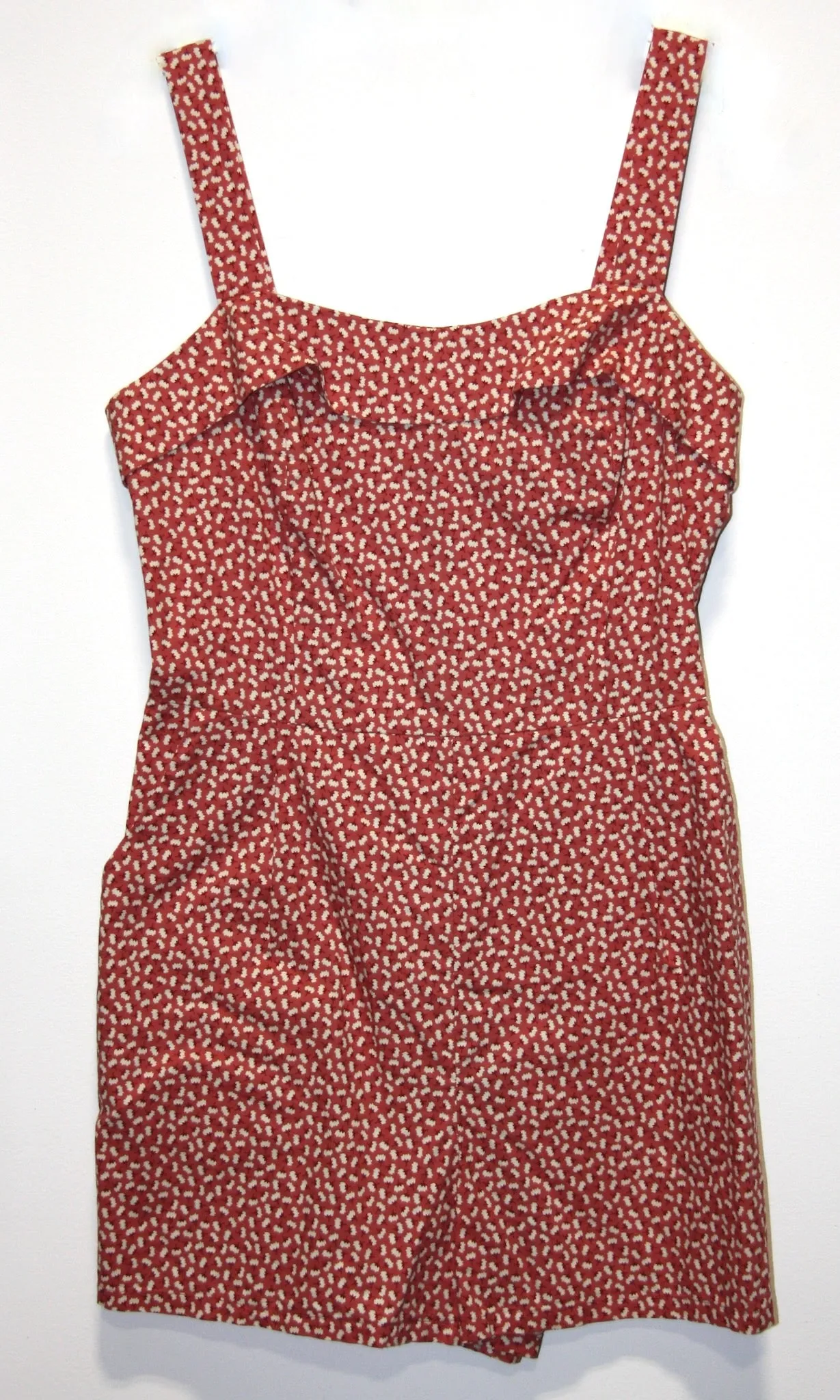 RN1106 - 10 - Kiwi Romper - Spice Cotton sold by Birds of North America