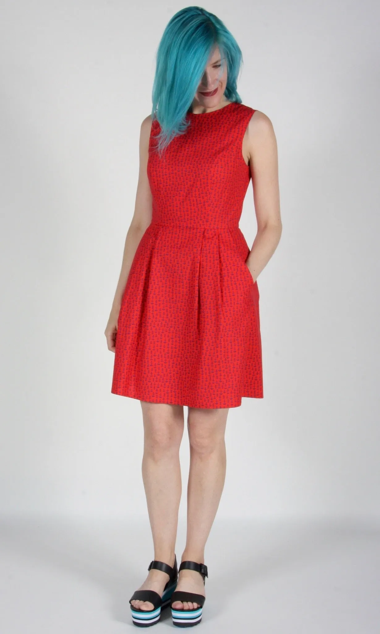 RN1104 - 10 - Willet Dress - Anchors sold by Birds of North America product image thumbnail 4