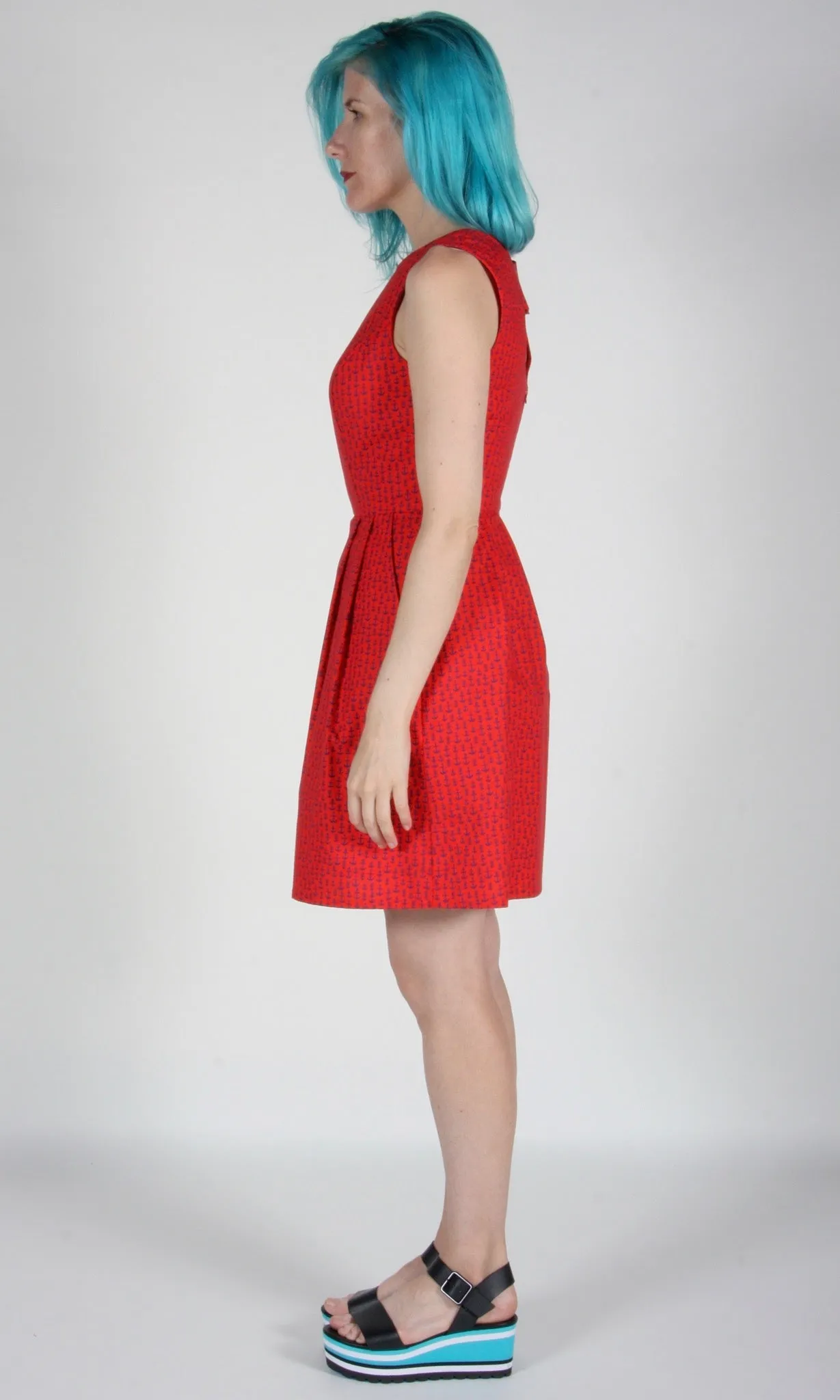 RN1104 - 10 - Willet Dress - Anchors sold by Birds of North America product image thumbnail 5