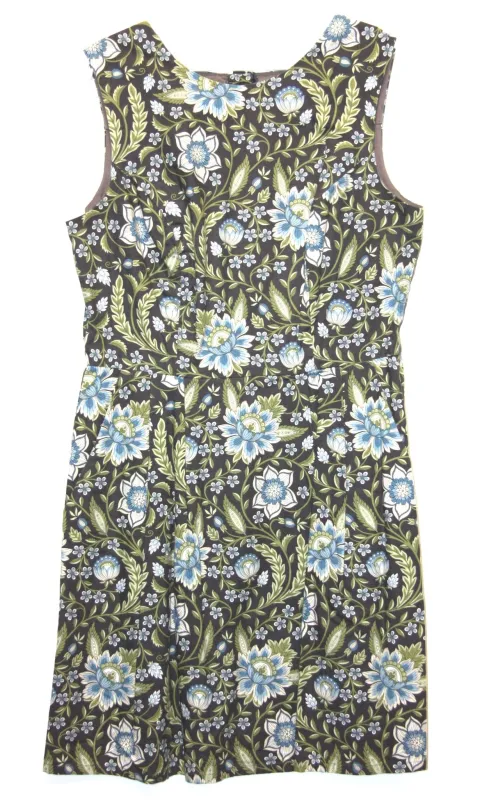 RN1100 - 10 - Willet Dress - Grey Botanical sold by Birds of North America