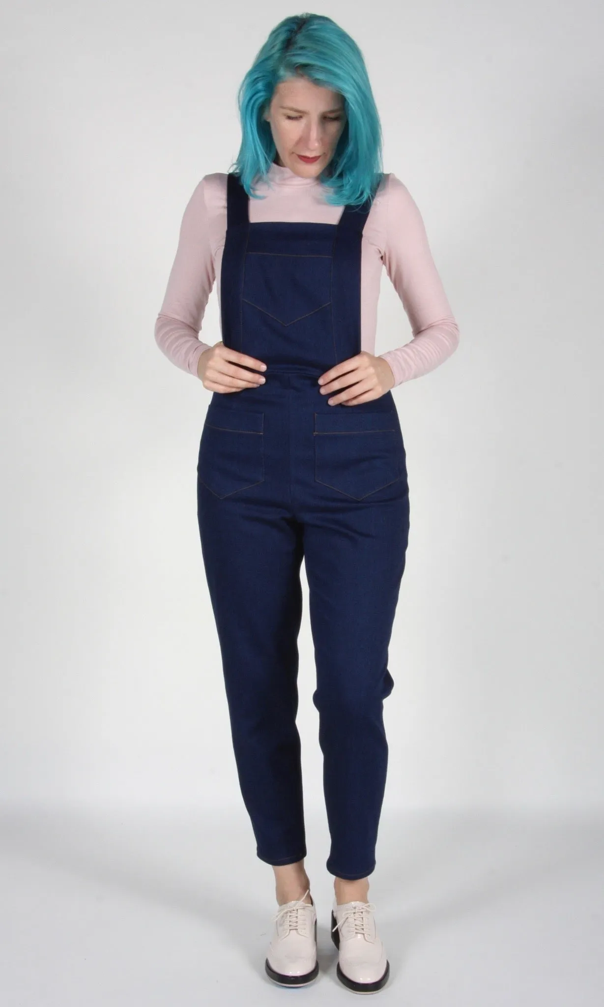 RN1094 - 10 - Currawong Overalls - Dark Wash sold by Birds of North America product image thumbnail 3