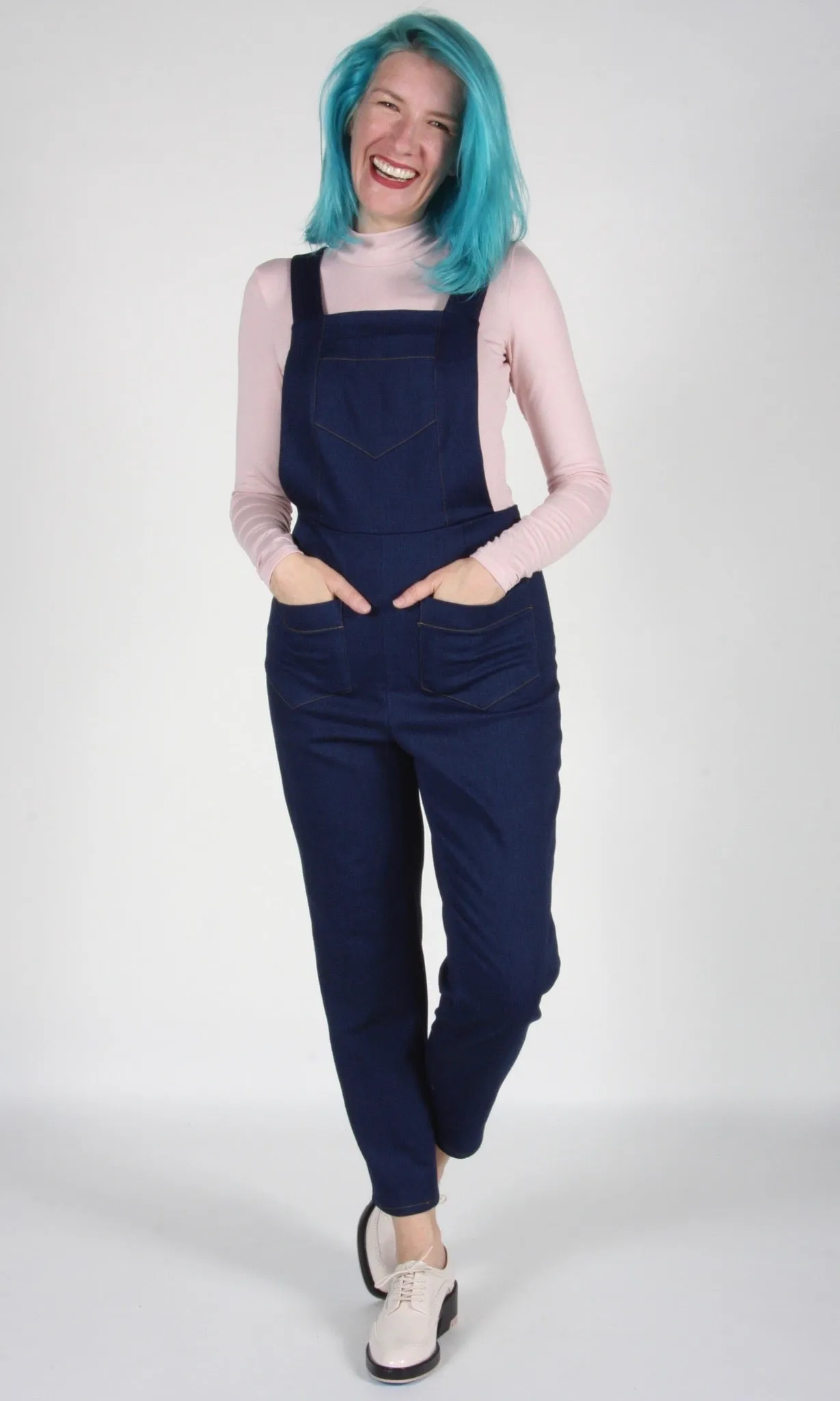 RN1094 - 10 - Currawong Overalls - Dark Wash sold by Birds of North America product image thumbnail 4