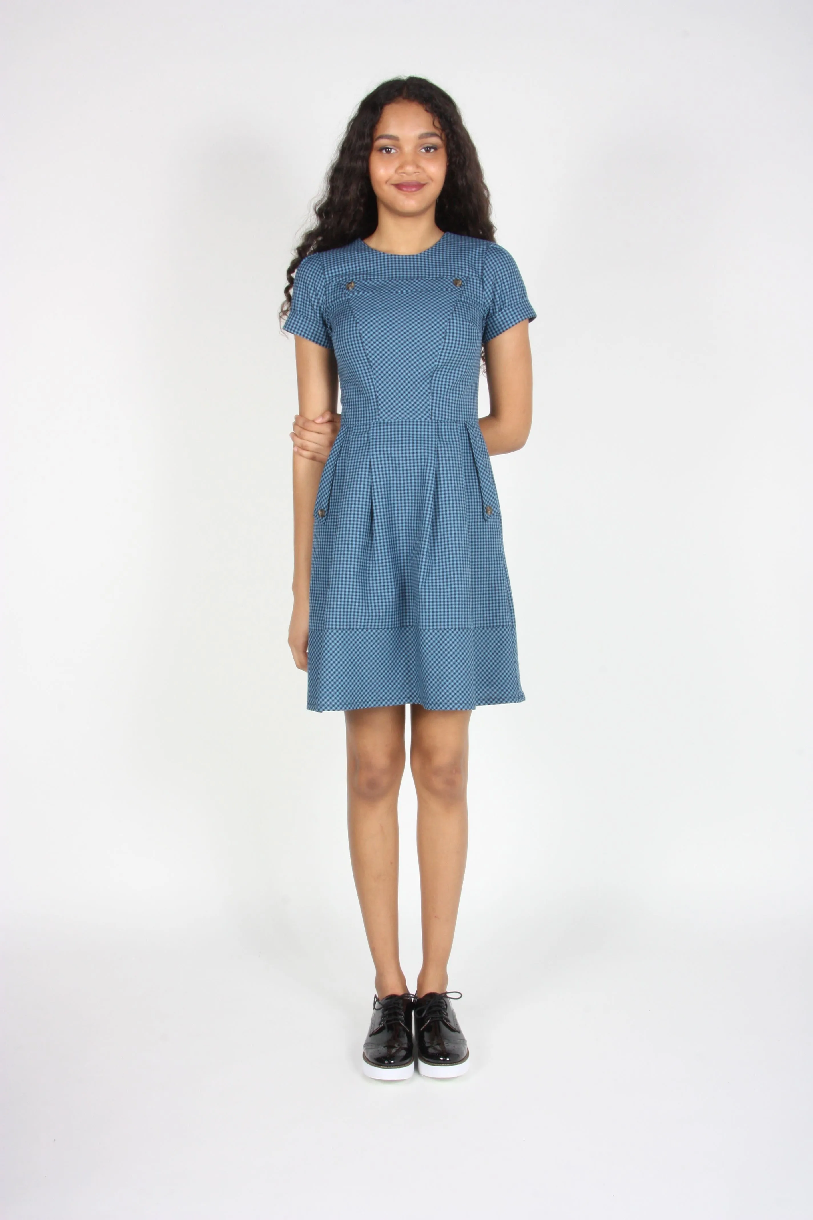 RN1049 - 6 - Accentor Dress - Blue sold by Birds of North America product image thumbnail 5