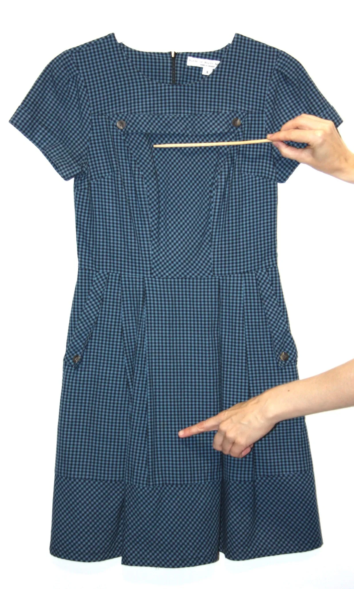 RN1049 - 6 - Accentor Dress - Blue sold by Birds of North America