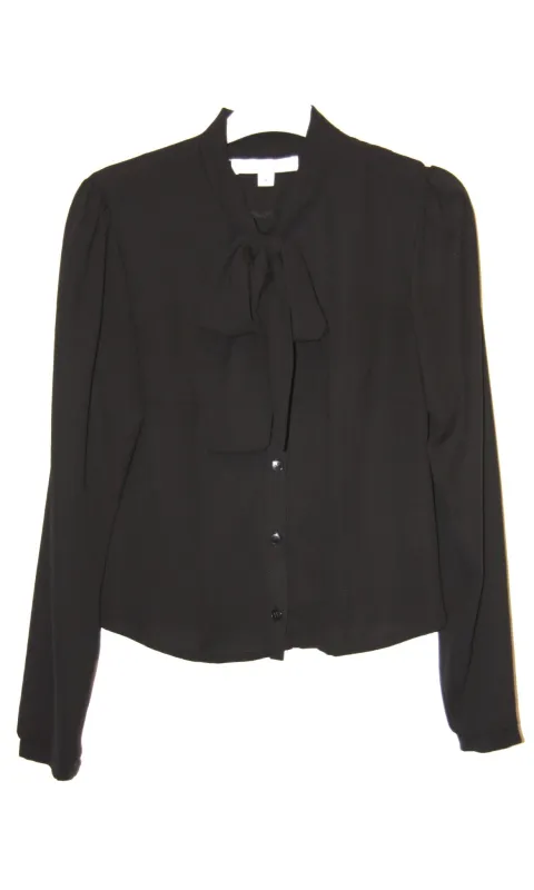 RN1042 - 6 - Dotterel Blouse - Black sold by Birds of North America