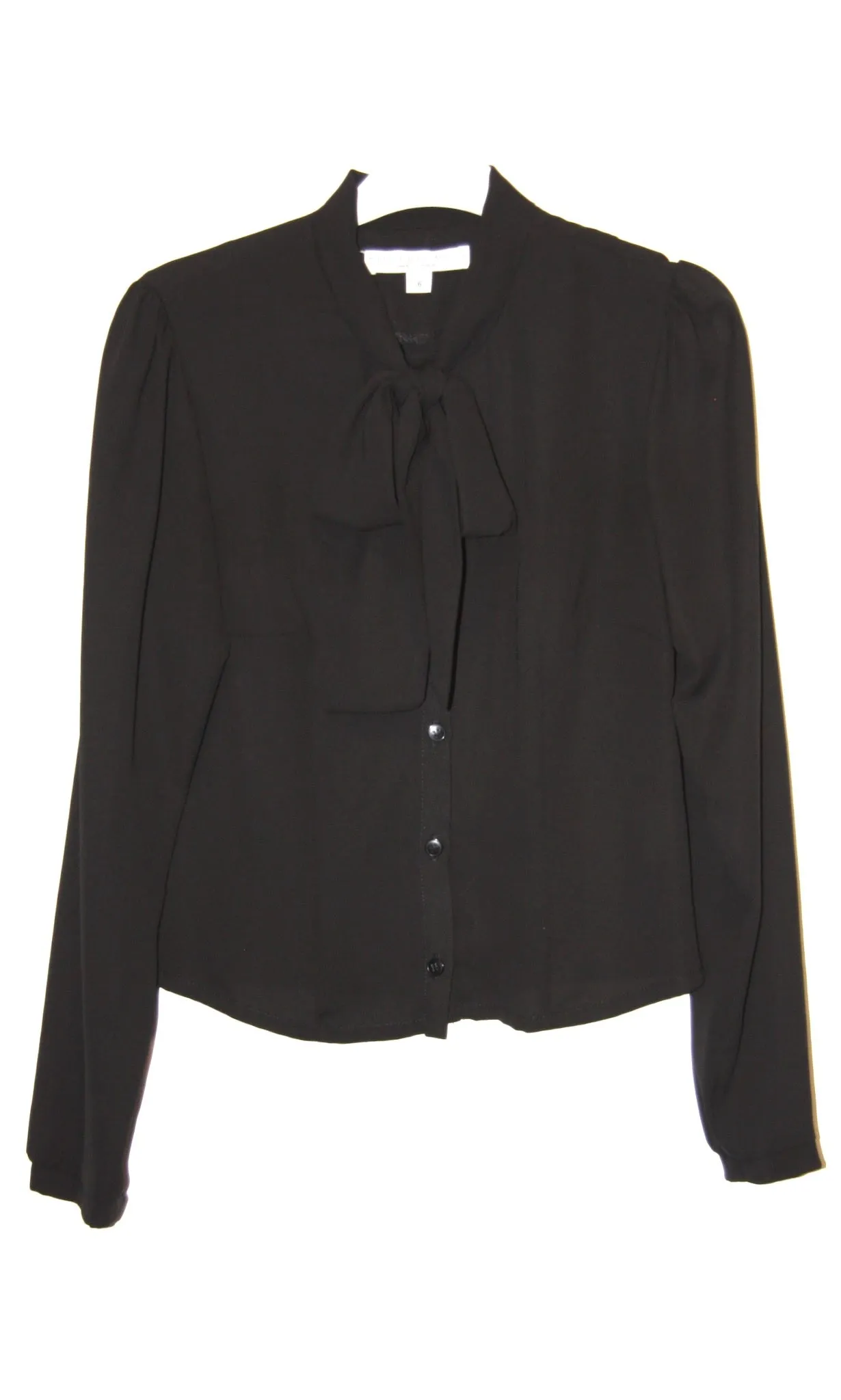 RN1042 - 6 - Dotterel Blouse - Black sold by Birds of North America