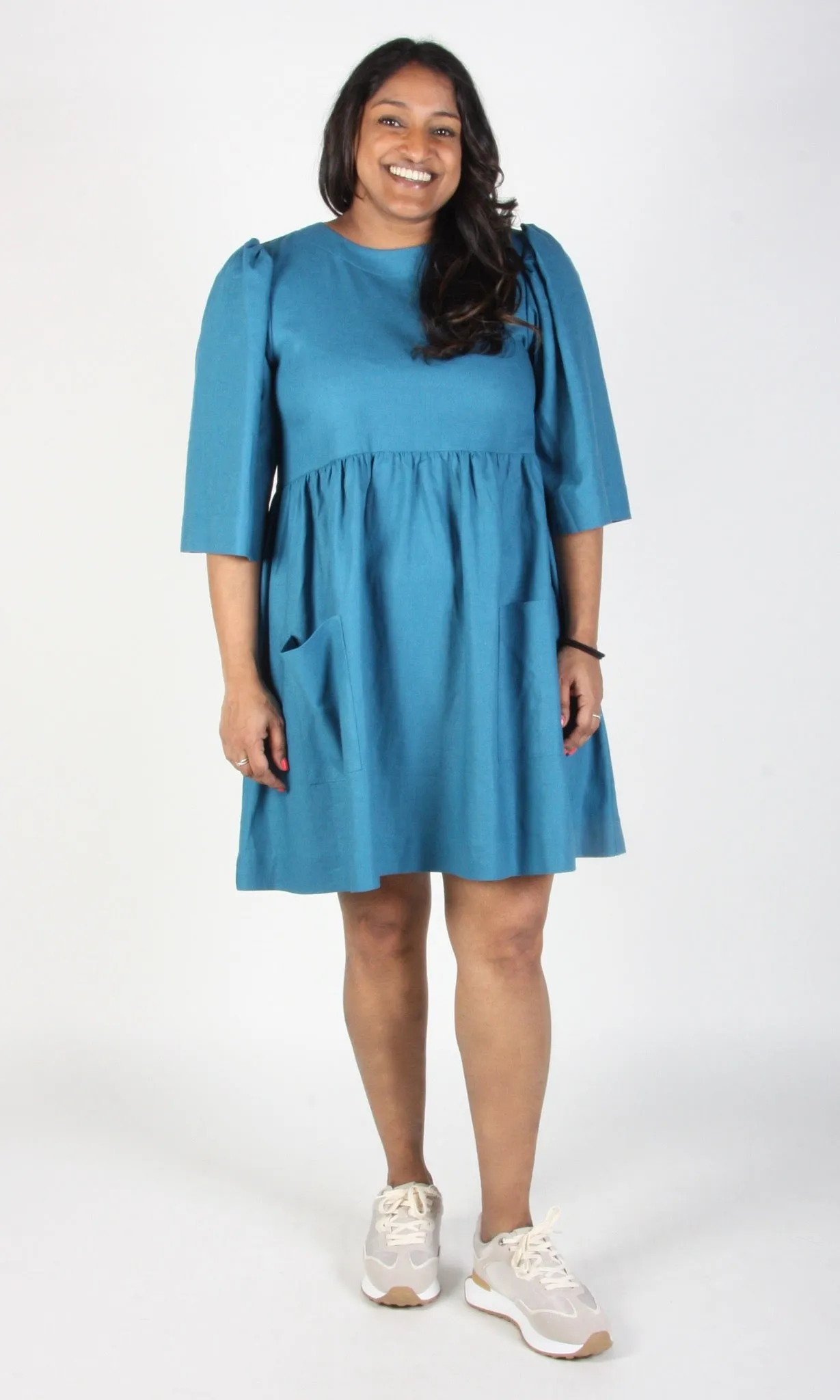 RN1228 - S - Chimney Swift Dress - Ocean sold by Birds of North America product image thumbnail 4
