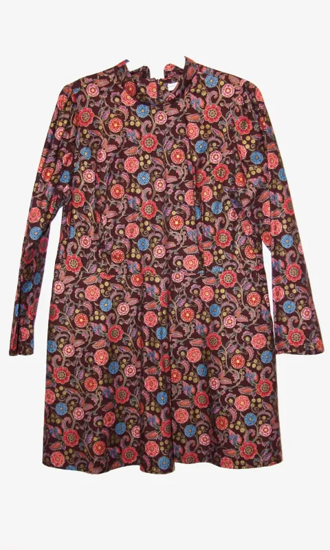 RN1211 - 18 - Topaz Dress - Byzantine Garden sold by Birds of North America