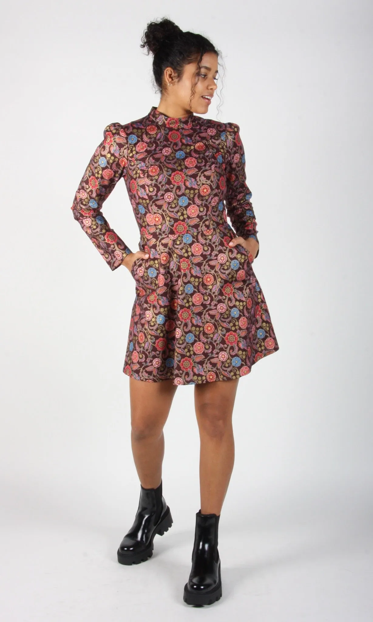 RN1211 - 18 - Topaz Dress - Byzantine Garden sold by Birds of North America product image thumbnail 5