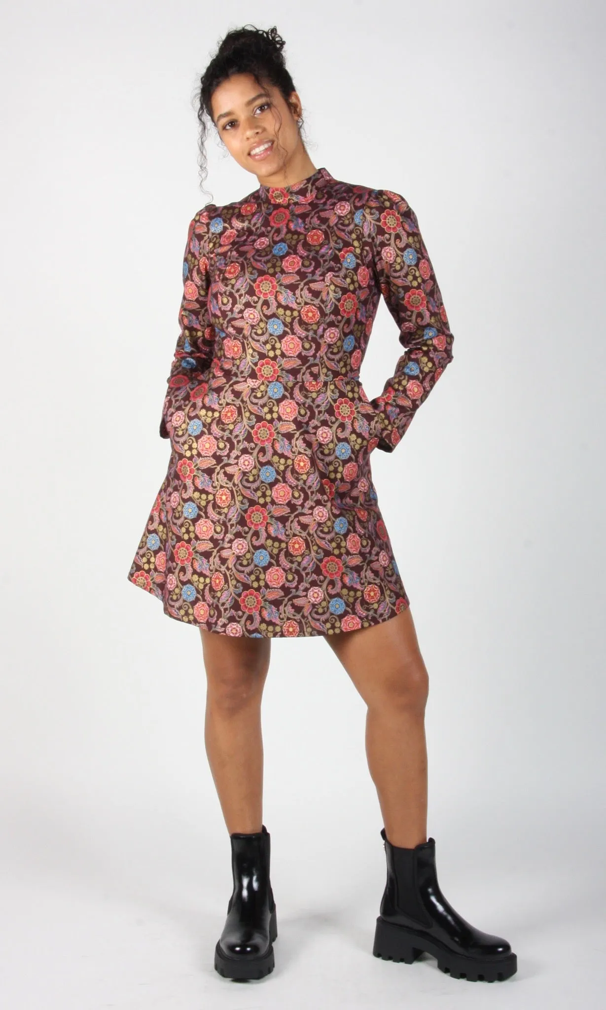 RN1211 - 18 - Topaz Dress - Byzantine Garden sold by Birds of North America product image thumbnail 3