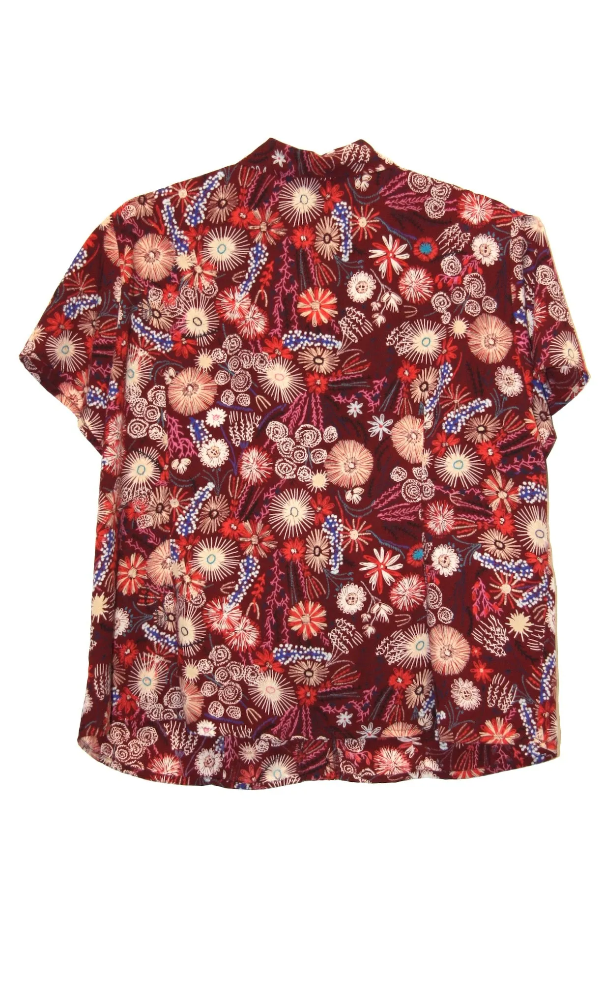 RN1193 - 16 - Catbird Top - Burgundy Flowerburst sold by Birds of North America product image thumbnail 2