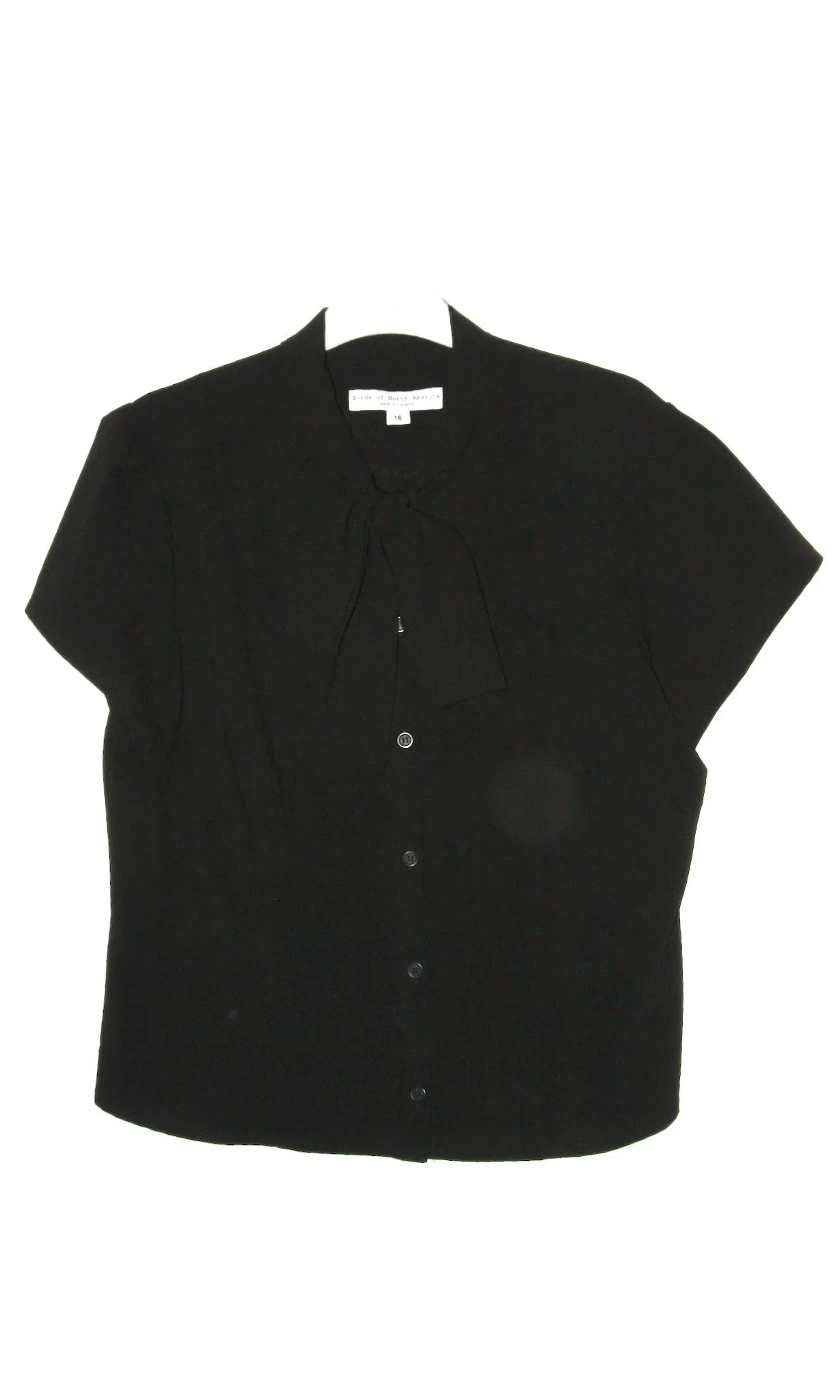 RN1191 - 16 - Catbird Top - Black sold by Birds of North America